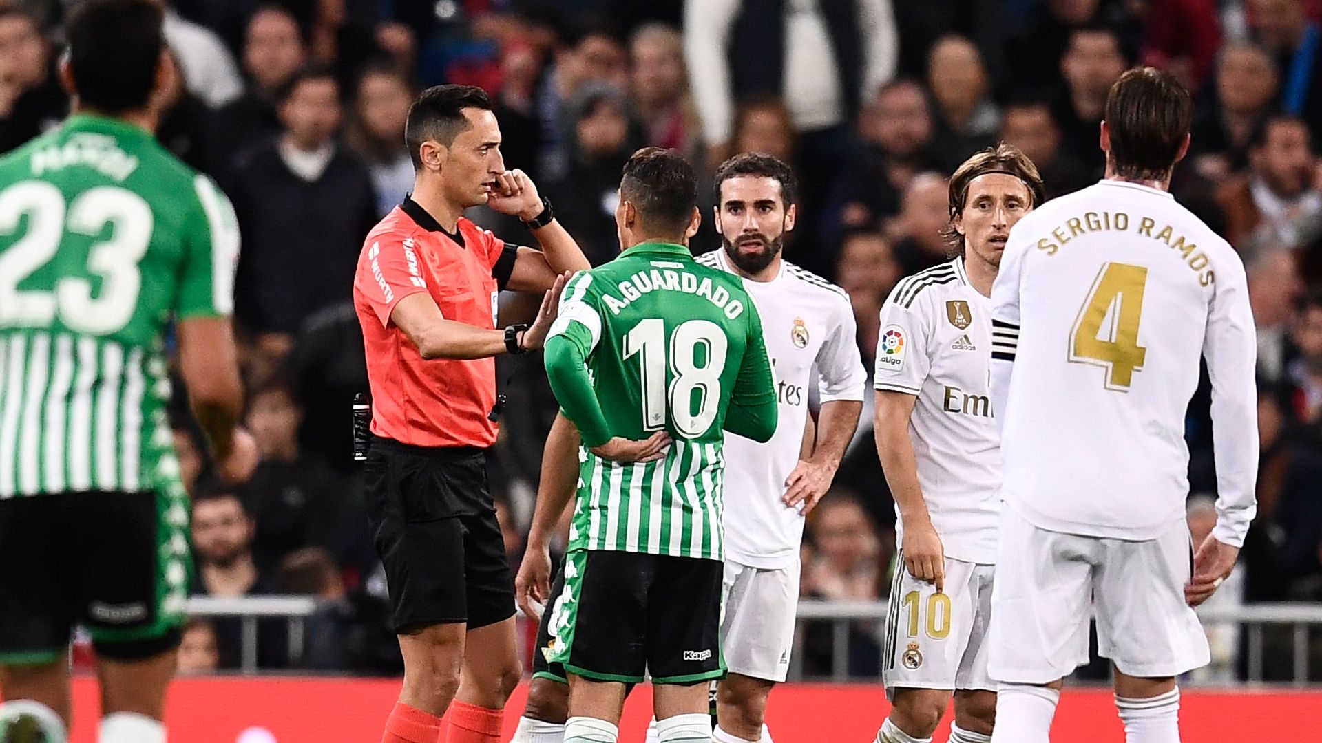 Real Madrid-Betis, revisión del árbitro