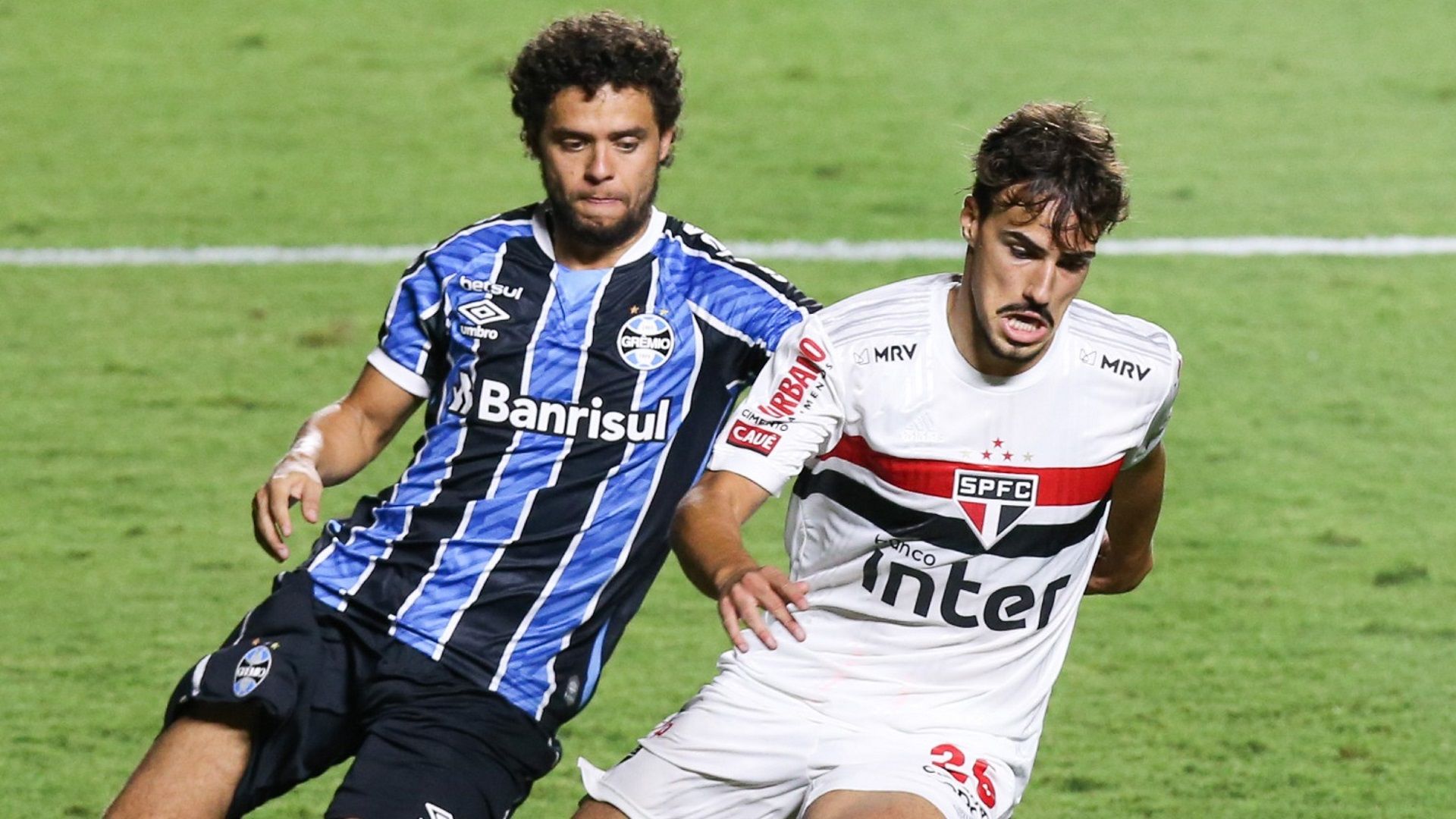 Victor Ferraz Igor Gomes São Paulo Grêmio Copa do Brasil 30 12 2020