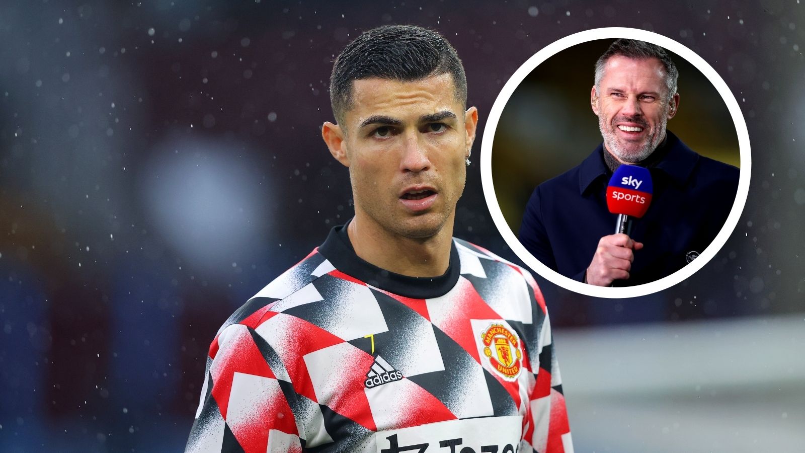 Cristiano Ronaldo ,Jamie Carragher GFX