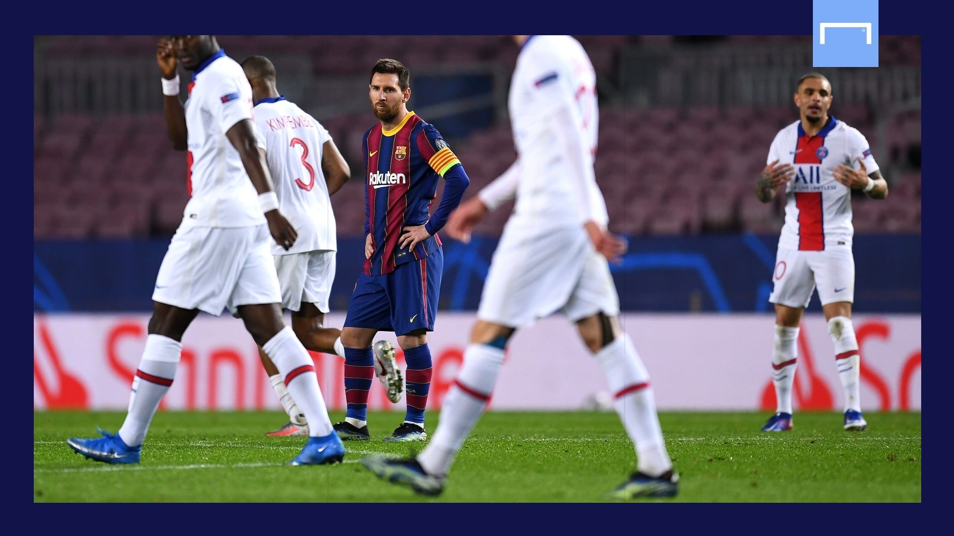 Lionel Messi Barcelona PSG GFX