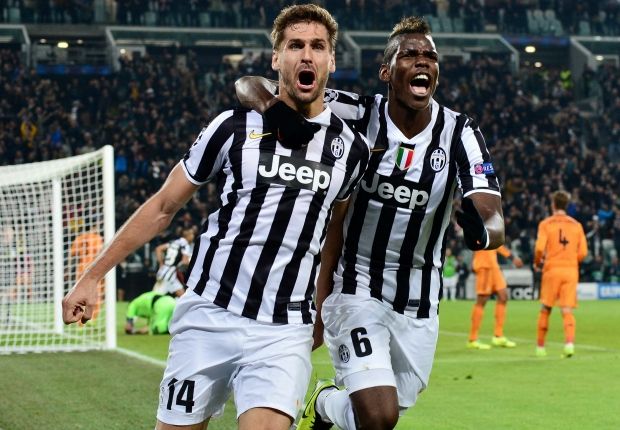 Fernando Llorente Paul Pogba Juventus Real Madrid Champions League