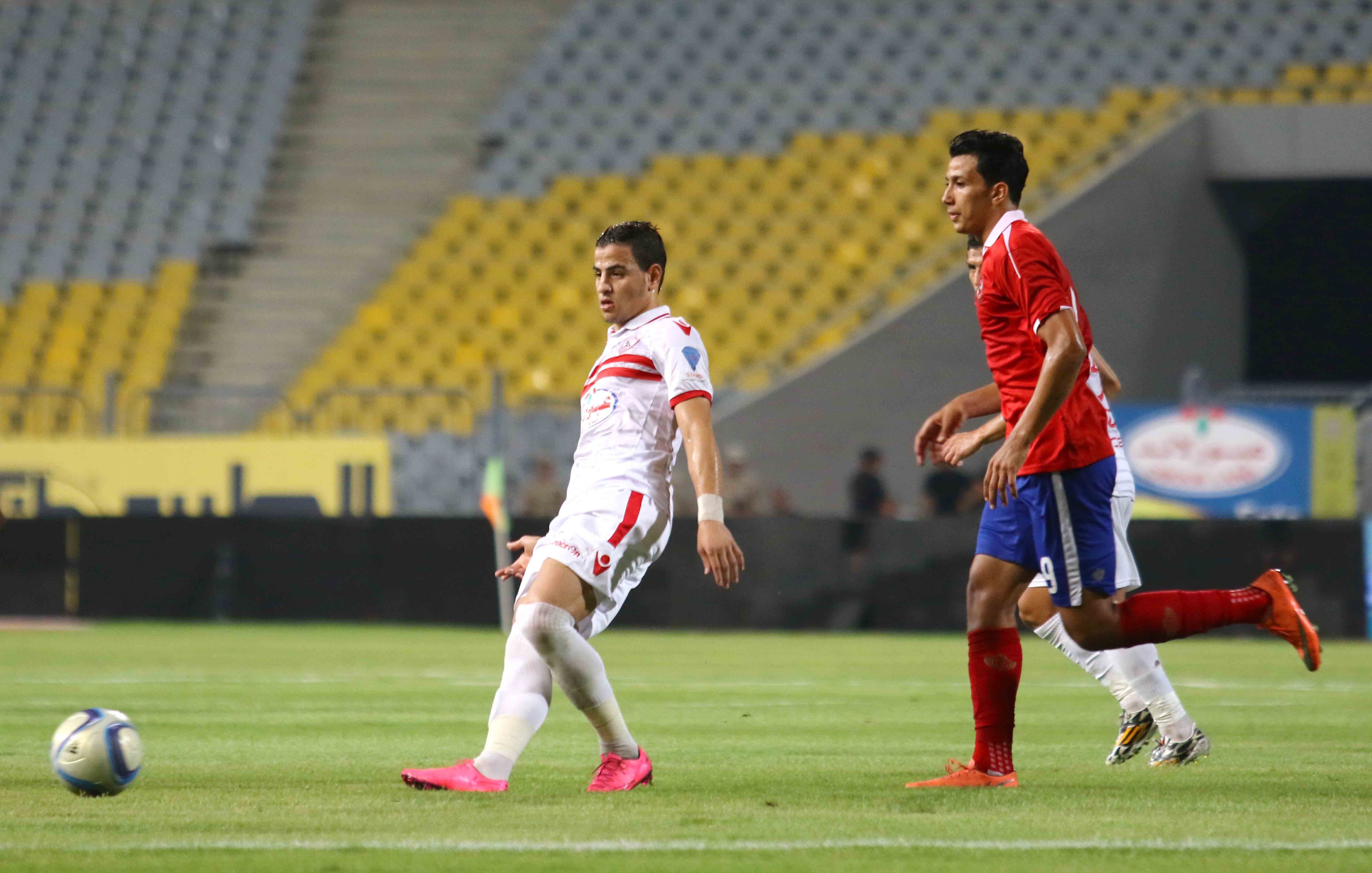 amr gamal - ahmed tawfeeq -ahly - zamalek 8-8-2016