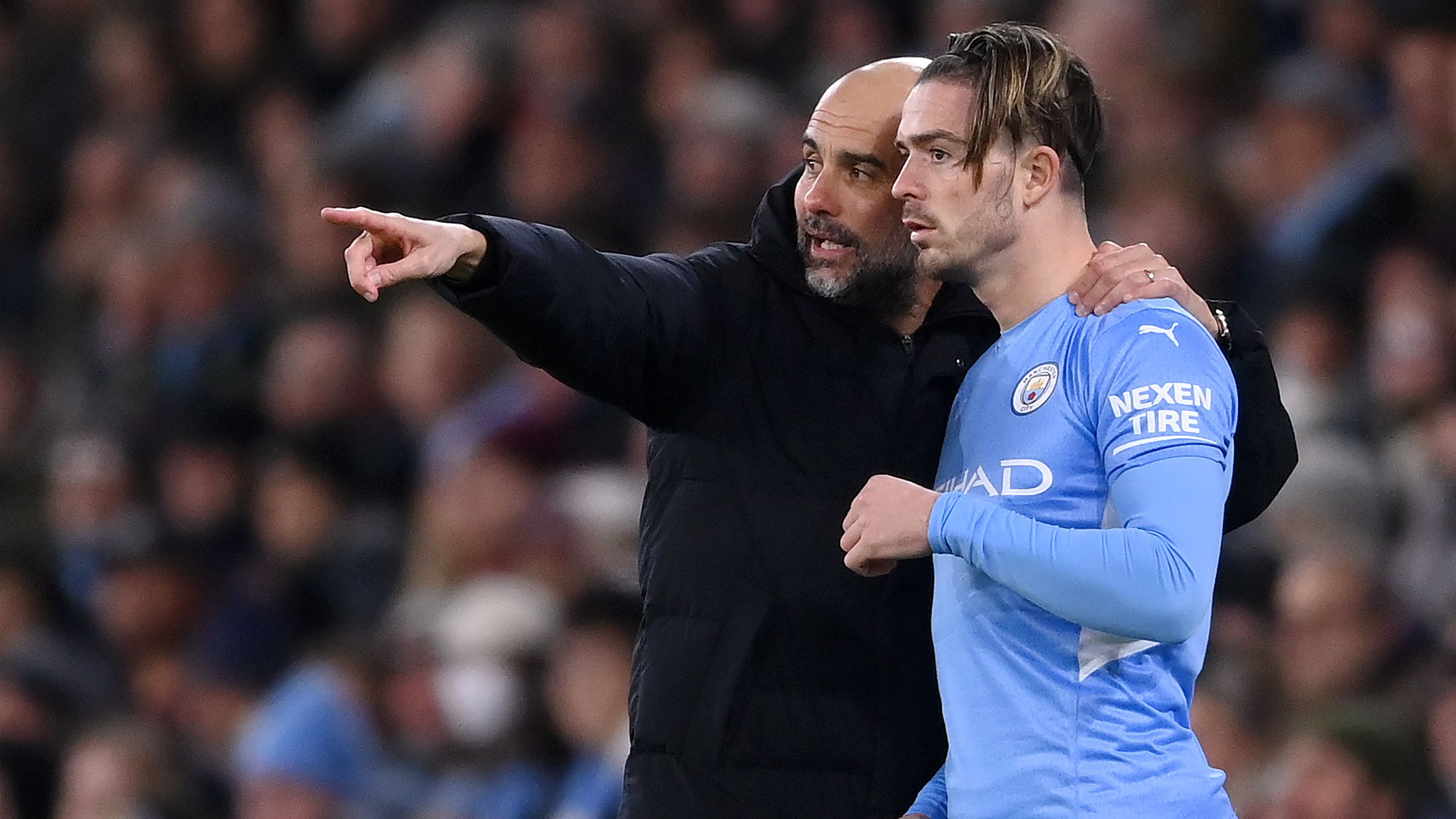 Guardiola and Grealish