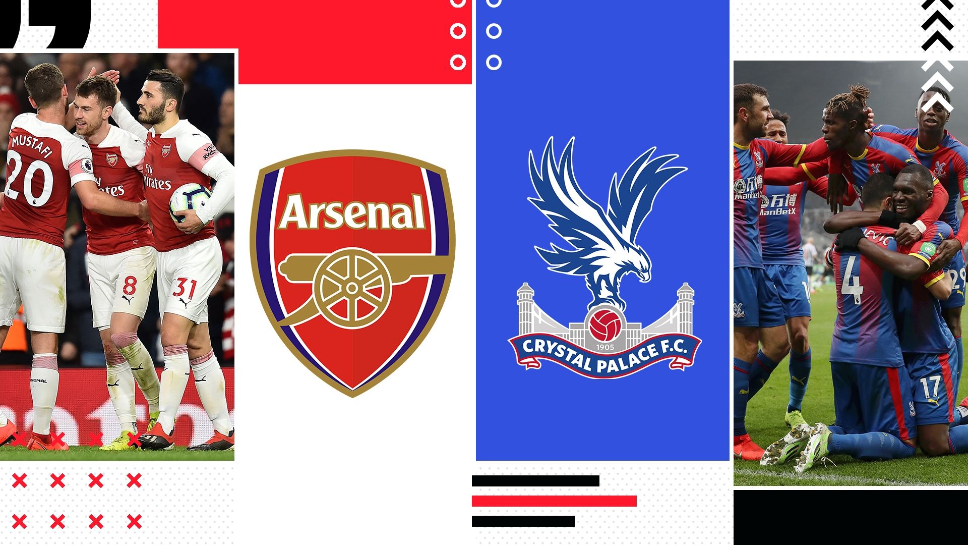 Arsenal Crystal Palace tv streaming