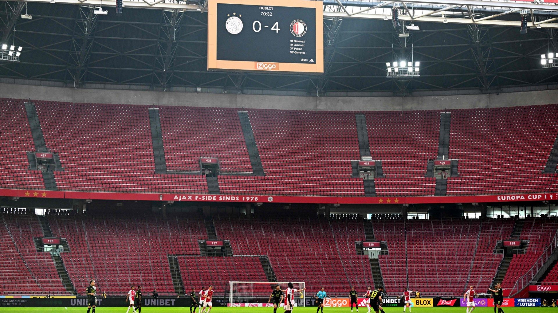 Ajax Feyenoord 0-4