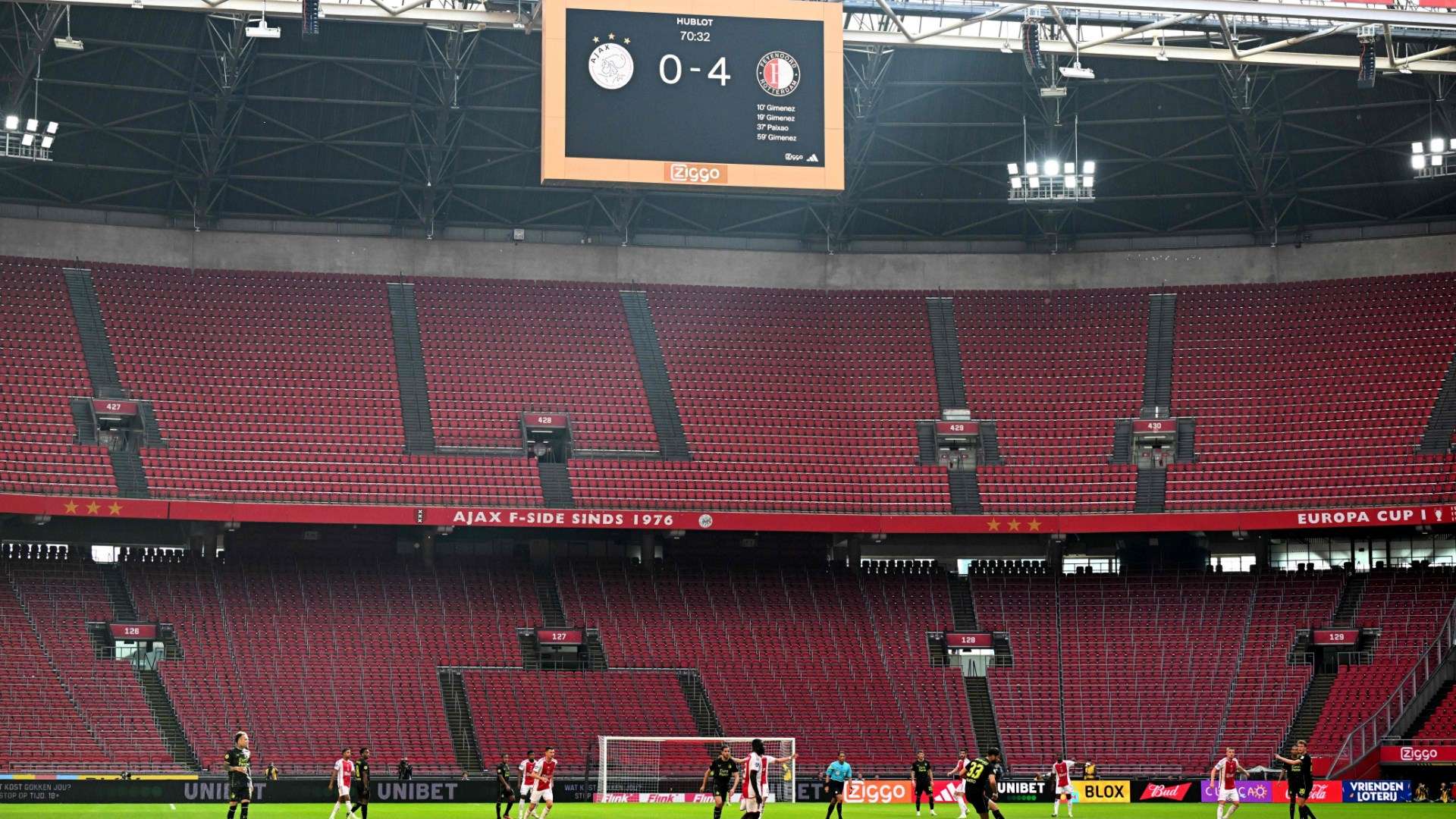 Ajax Feyenoord 0-4
