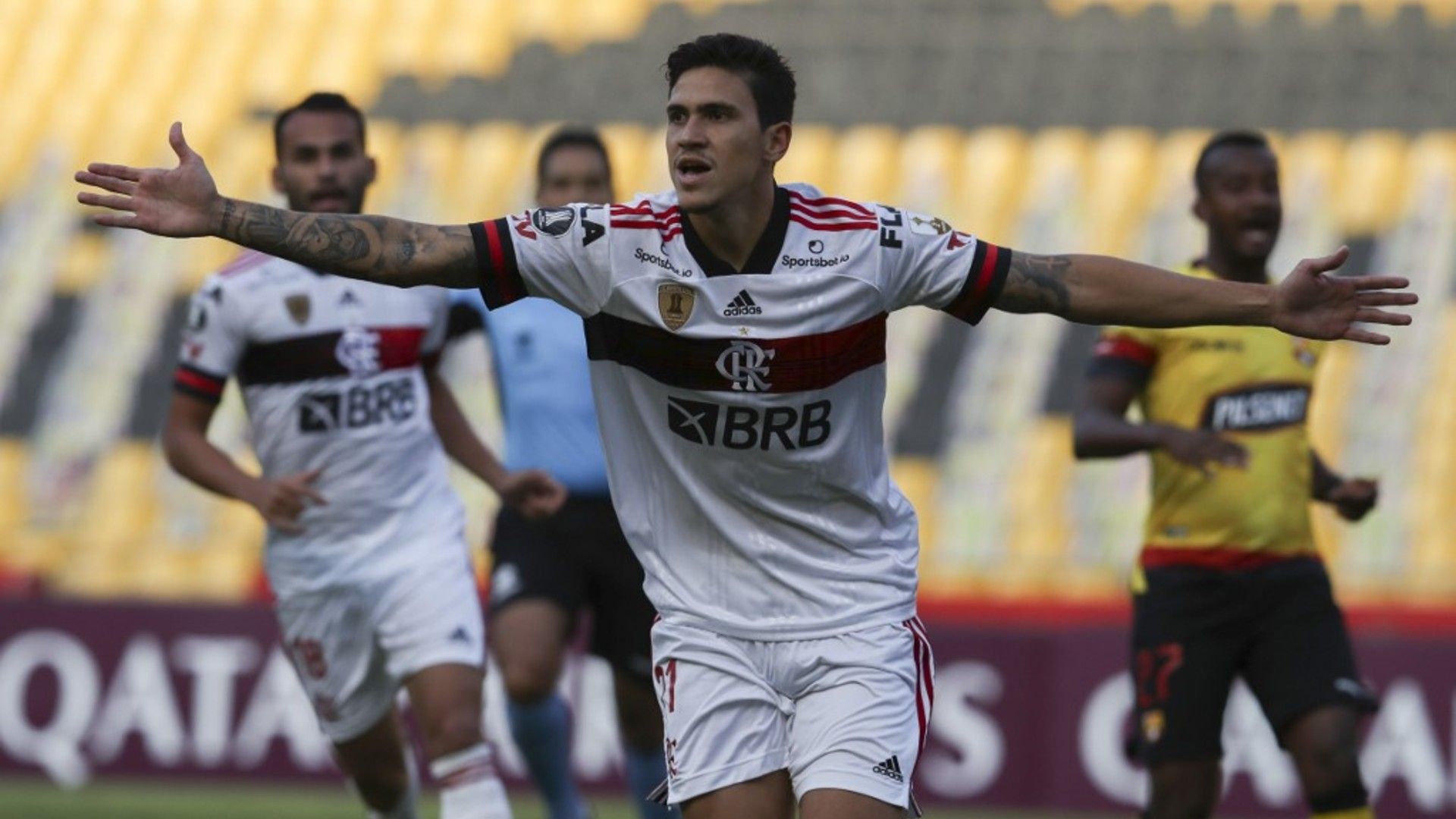 Pedro Flamengo Barcelona Libertadores 22 09 2020