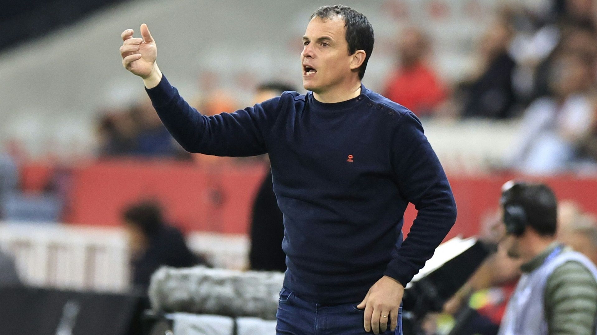 Sunderlands Teammanager Regis Le Bris (© AFP/SID/VALERY HACHE)