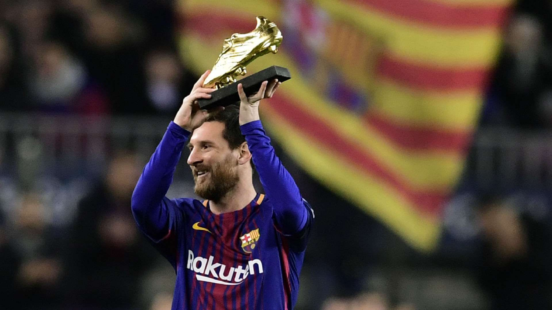 Lionel Messi Barcelona Golden Shoe