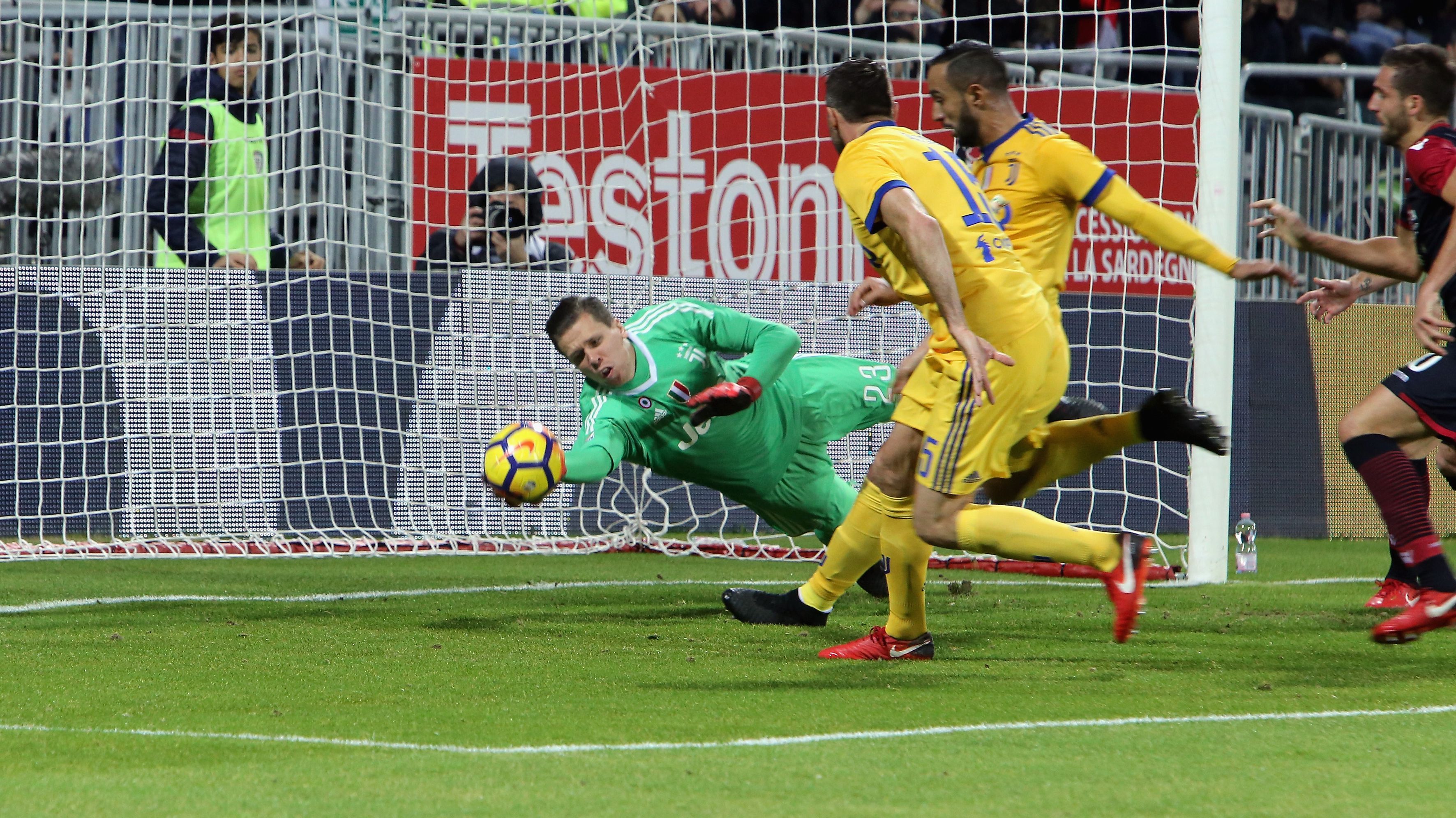Szczesny Cagliari Juventus