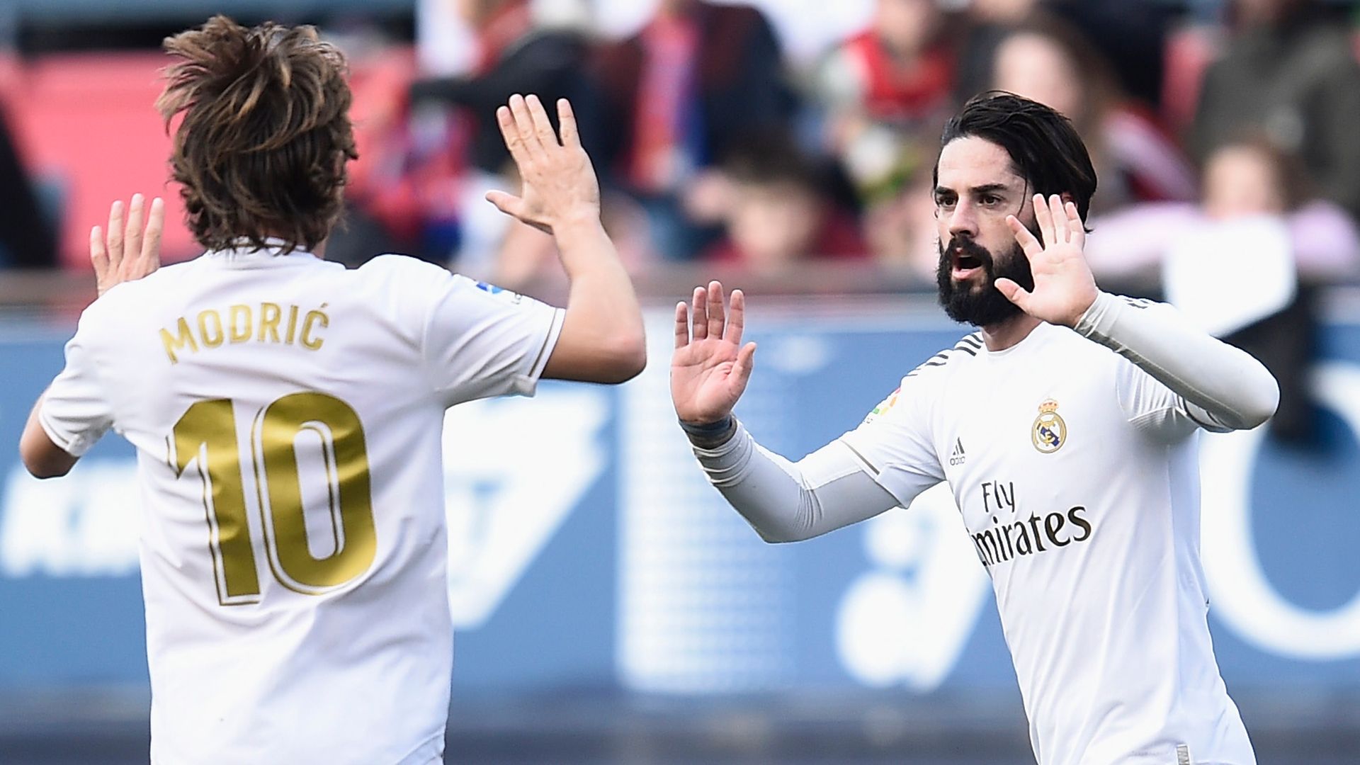Isco Luka Modric Real Madrid Osasuna