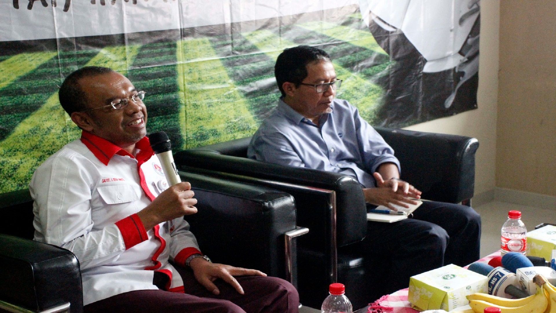 Gatot S Dewa Broto dan Joko Driyono