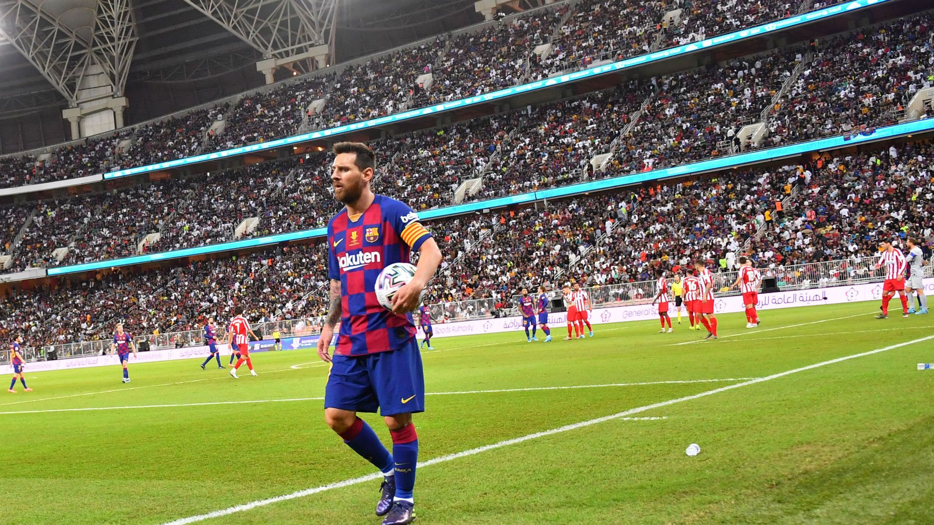 Messi Atletico Madrid Barcelona Supercopa española