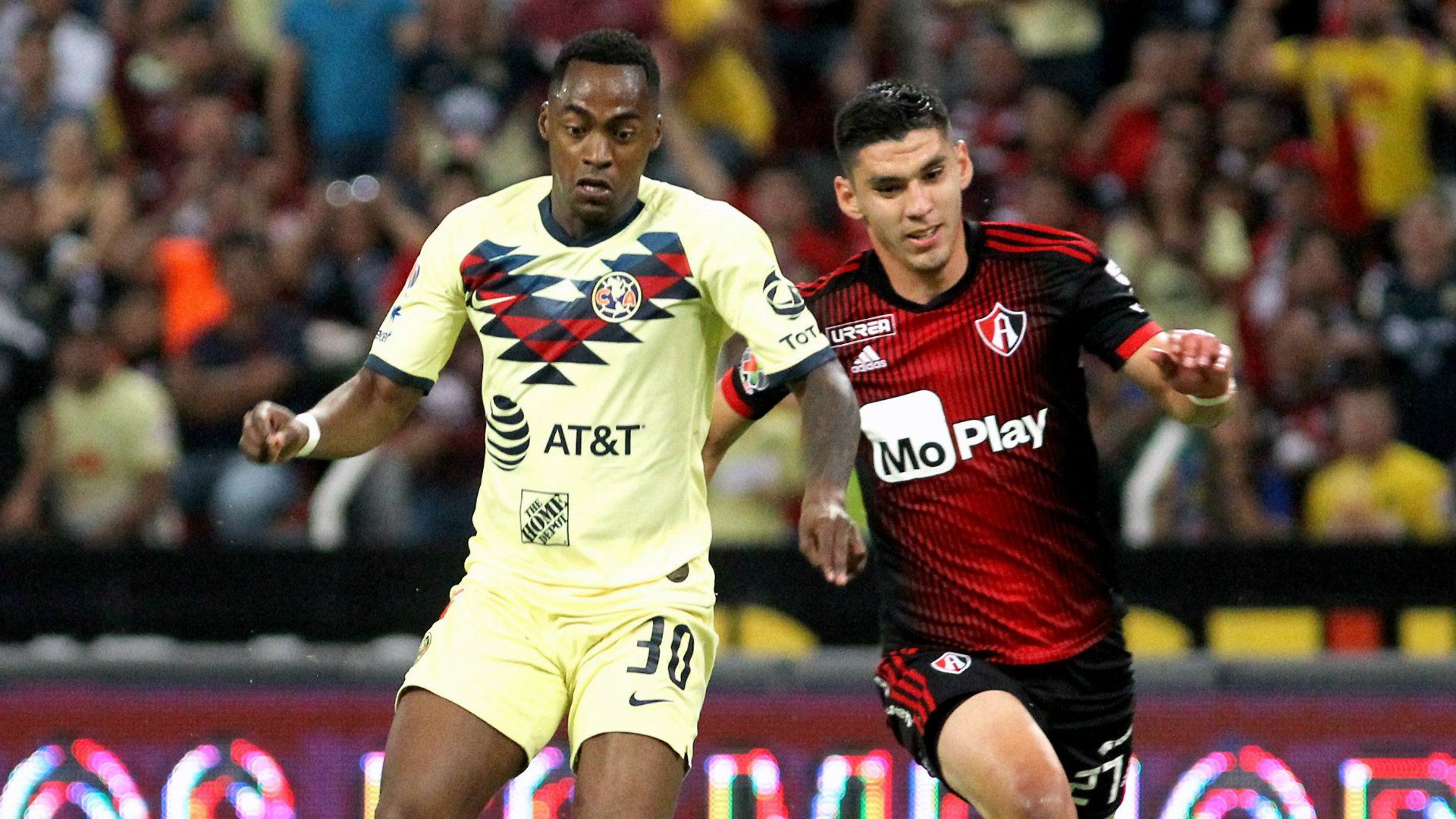 Renato Ibarra Jesús Angulo América Atlas 300819