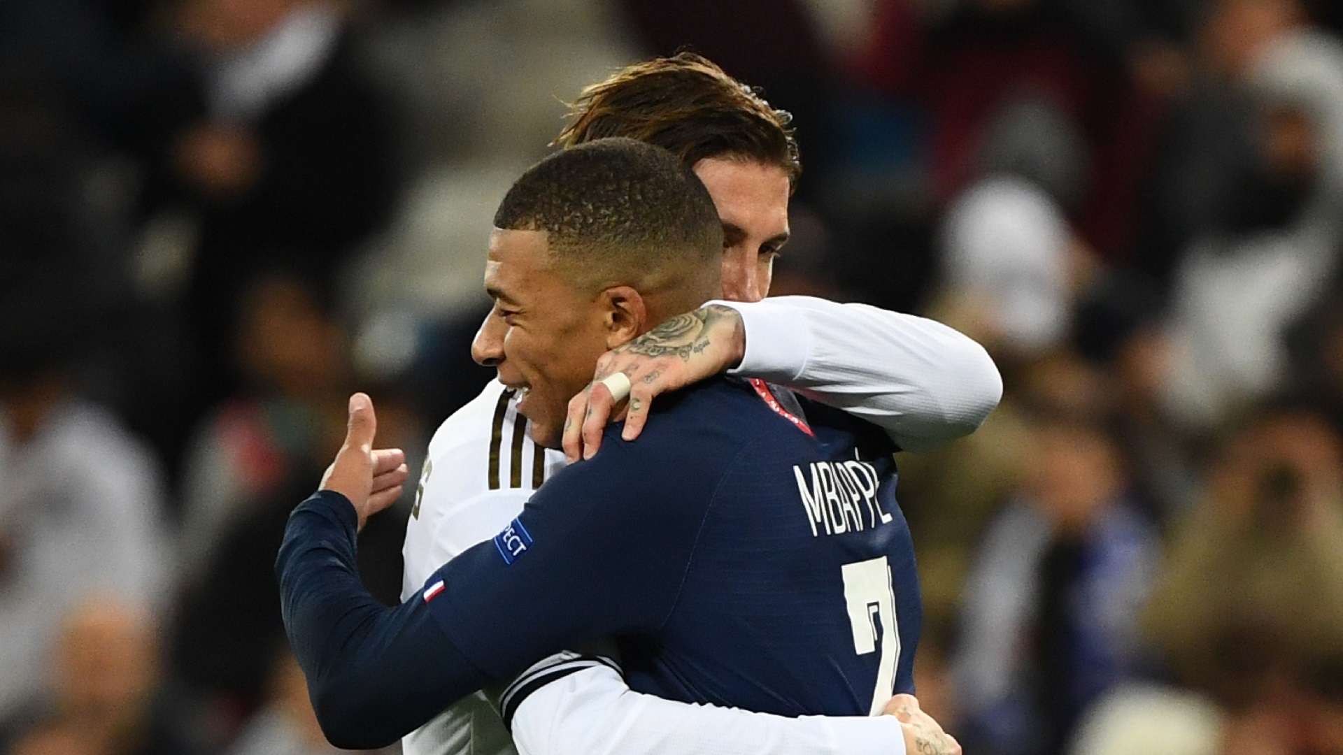 Kylian Mbappe PSG Real Madrid UCL 26112019
