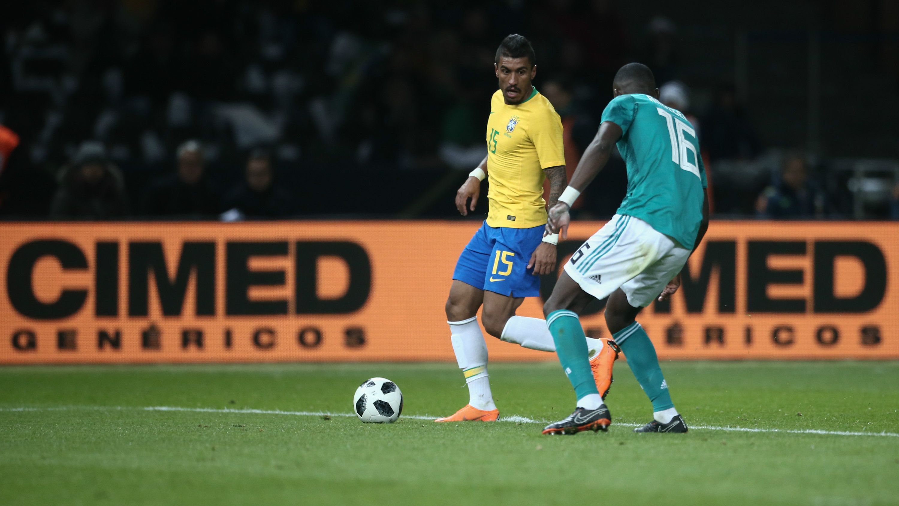 Paulinho - Brasil x Alemanha - 27/03/2018