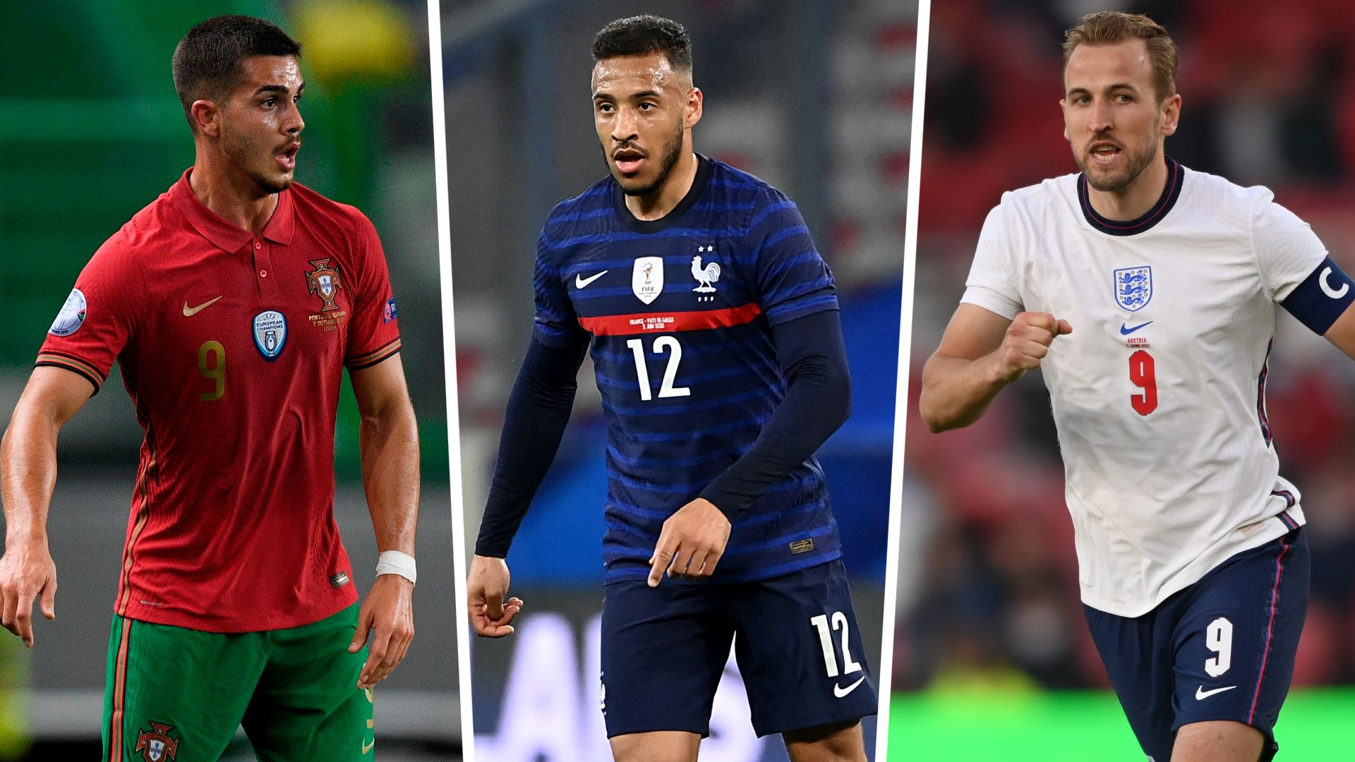 Andre Silva Corentin Tolisso Harry Kane