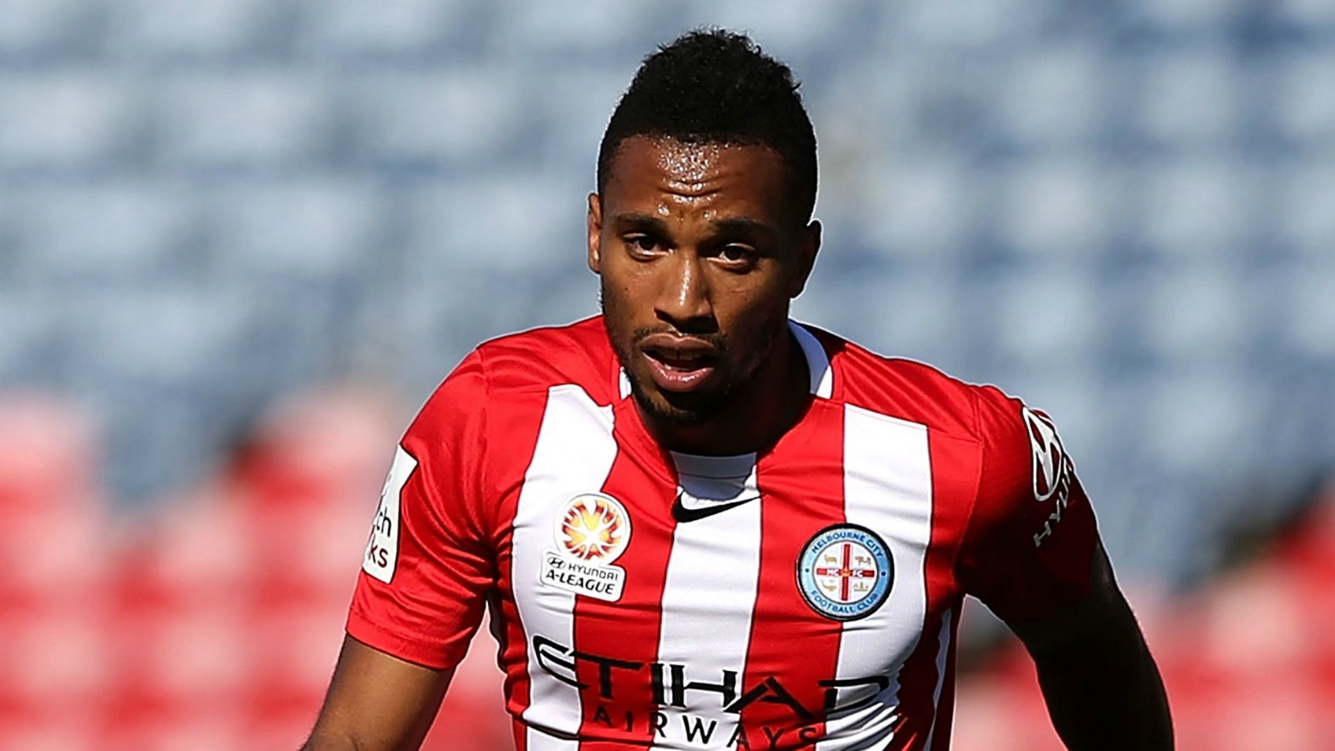 Harry Novillo Newcastle Jets v Melbourne City A-League 07022016