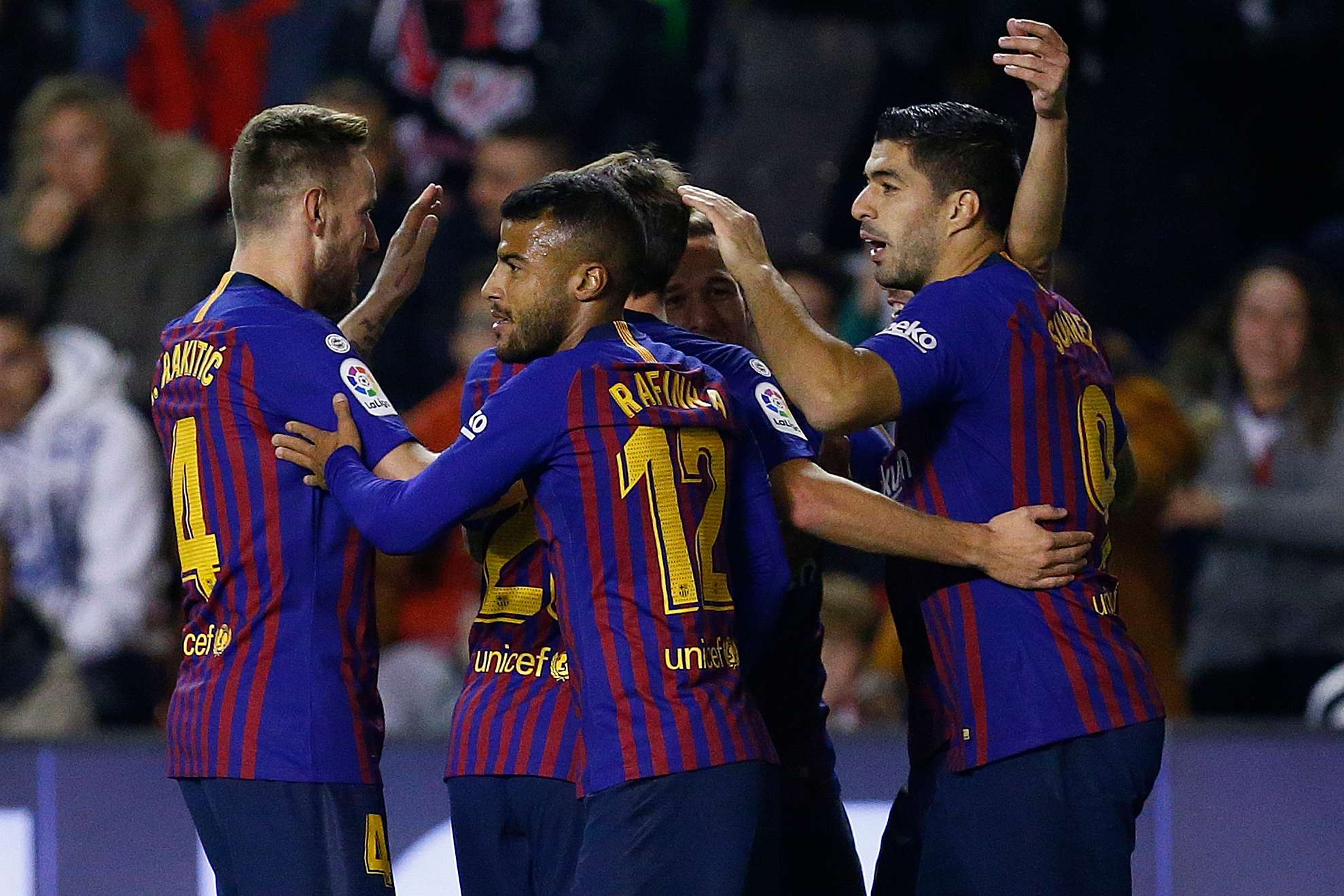 Rafinha Suarez Rayo Vallecano Barcelona LaLiga