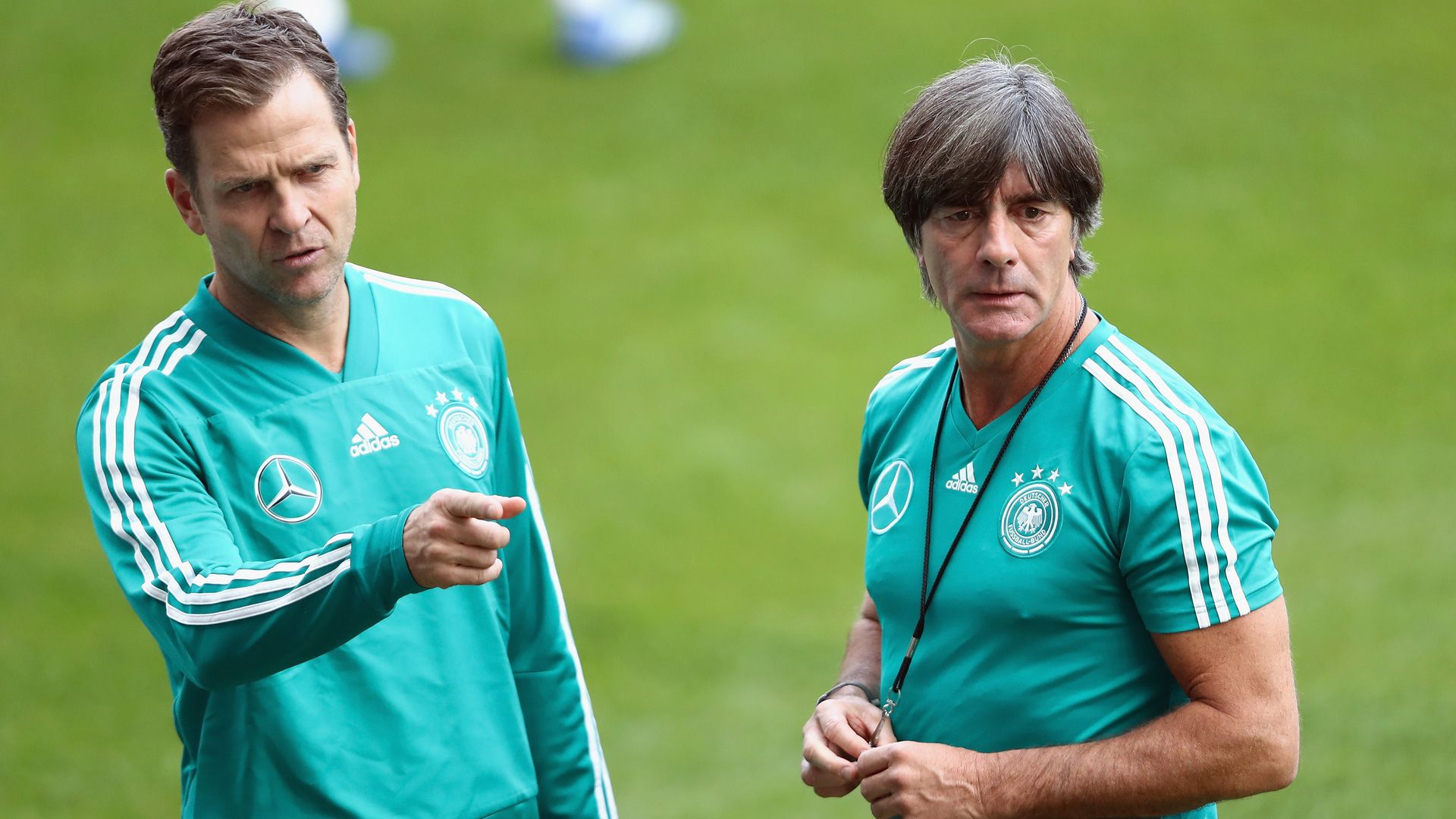 Oliver Bierhoff Joachim Löw DFB Germany