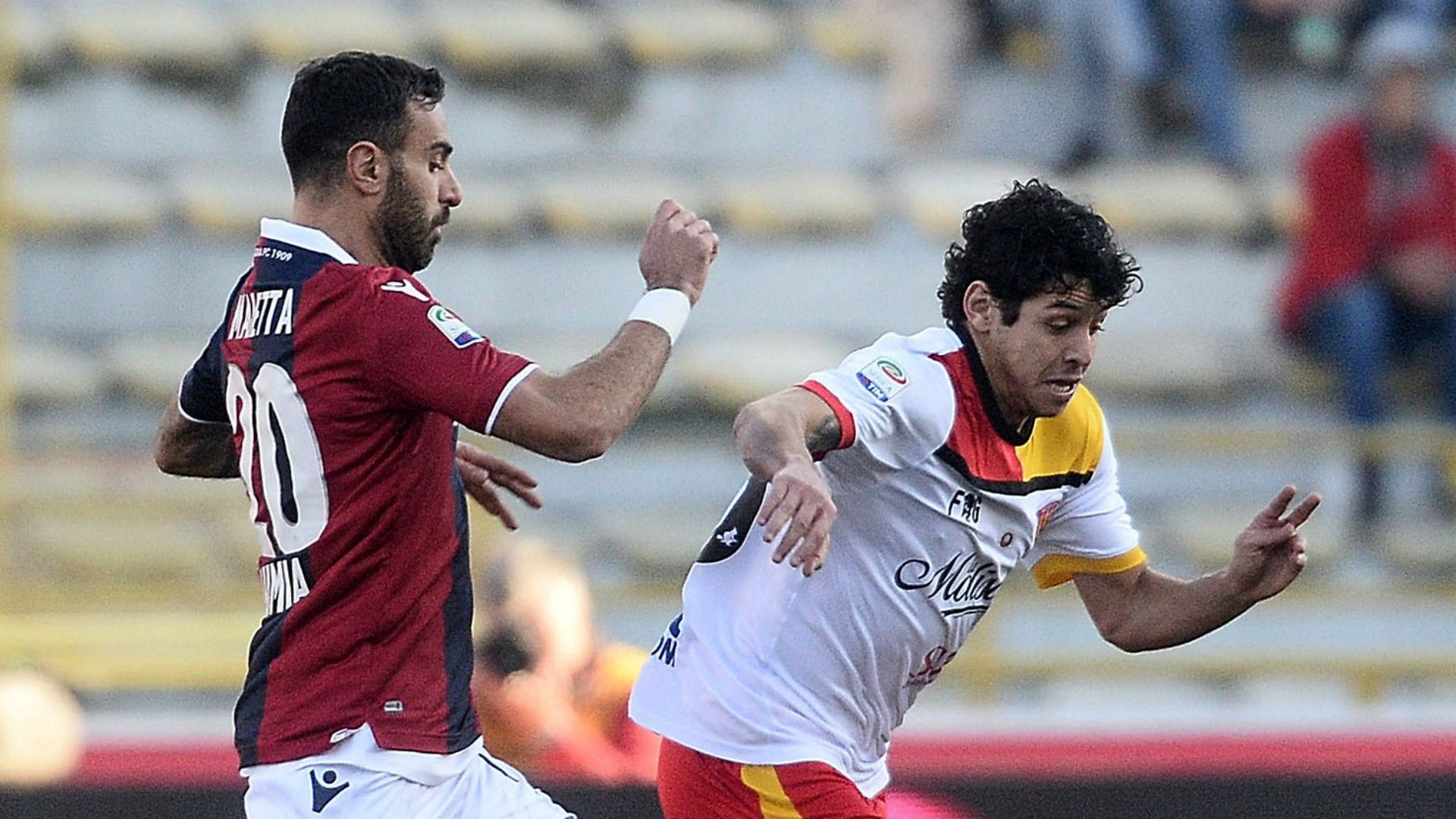 Domenico Maietta, Marques Guilherme, Bologna, Benevento, Serie A, 01212018