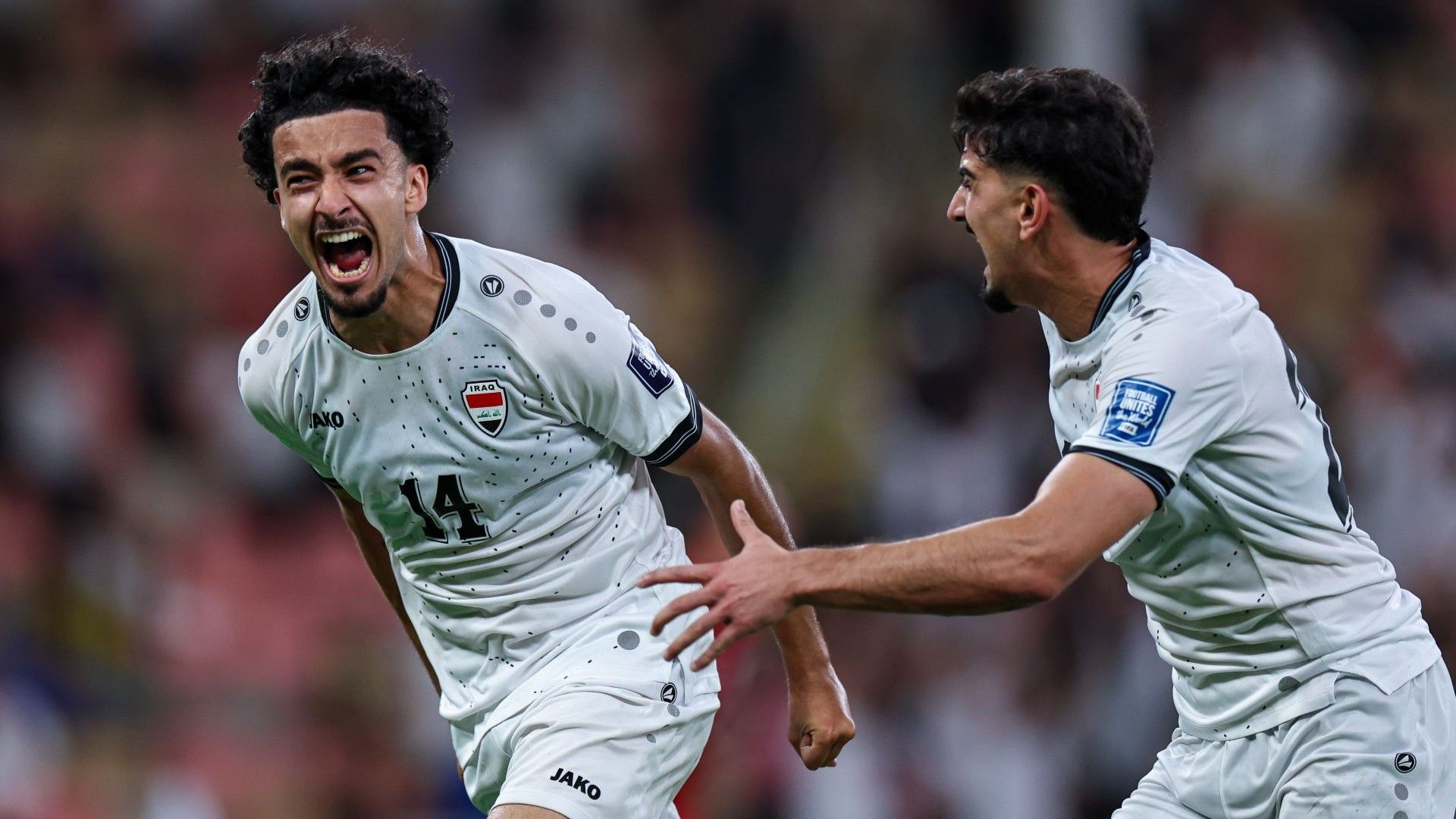 Zidane Iqbal selebrasi - Irak vs Timnas Indonesia WCQ 2026 12102025