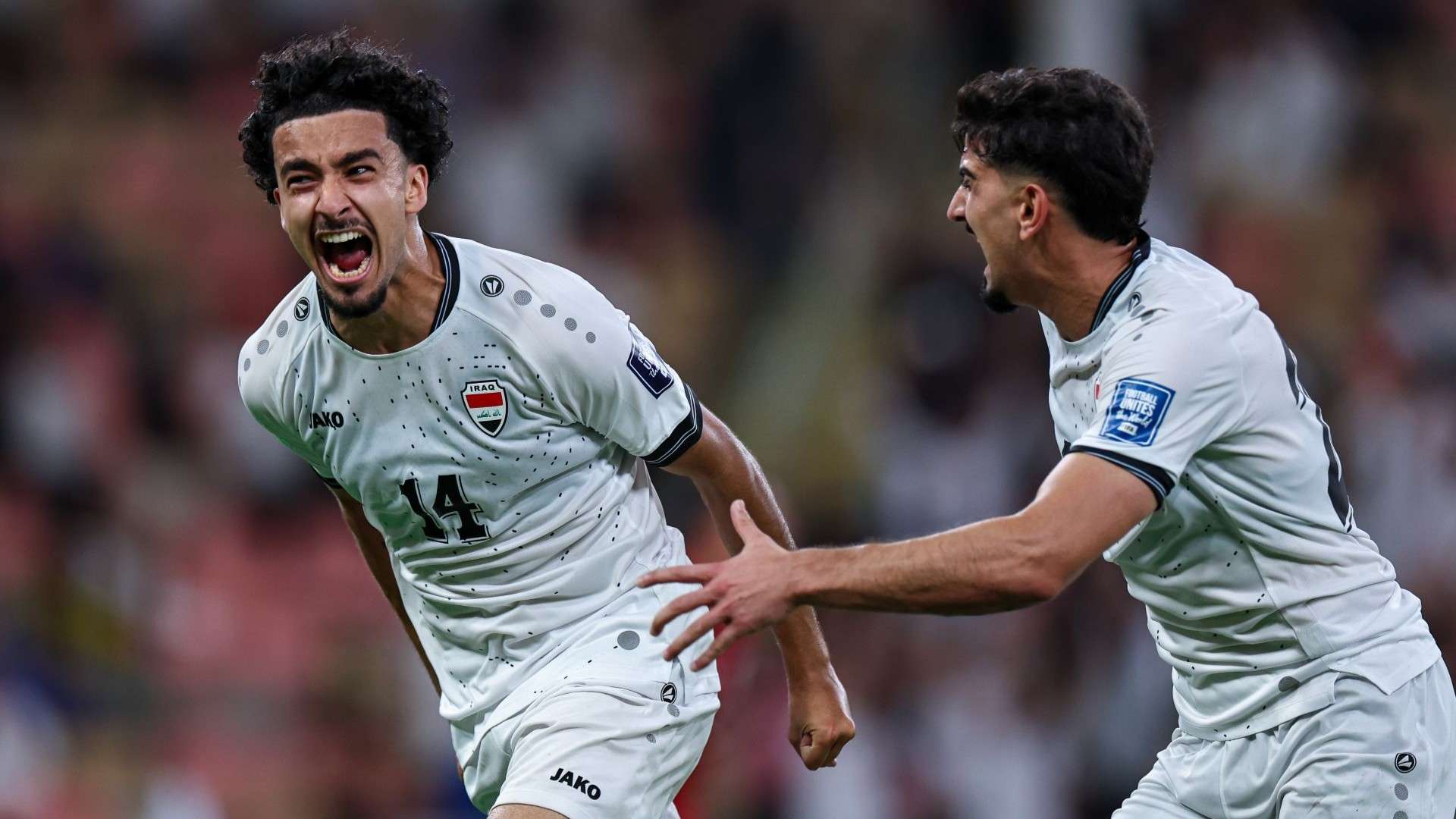 Zidane Iqbal selebrasi - Irak vs Timnas Indonesia WCQ 2026 12102025