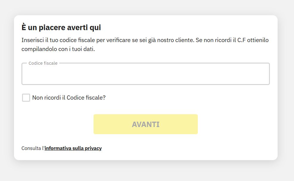 modulo registrazione lottomatica
