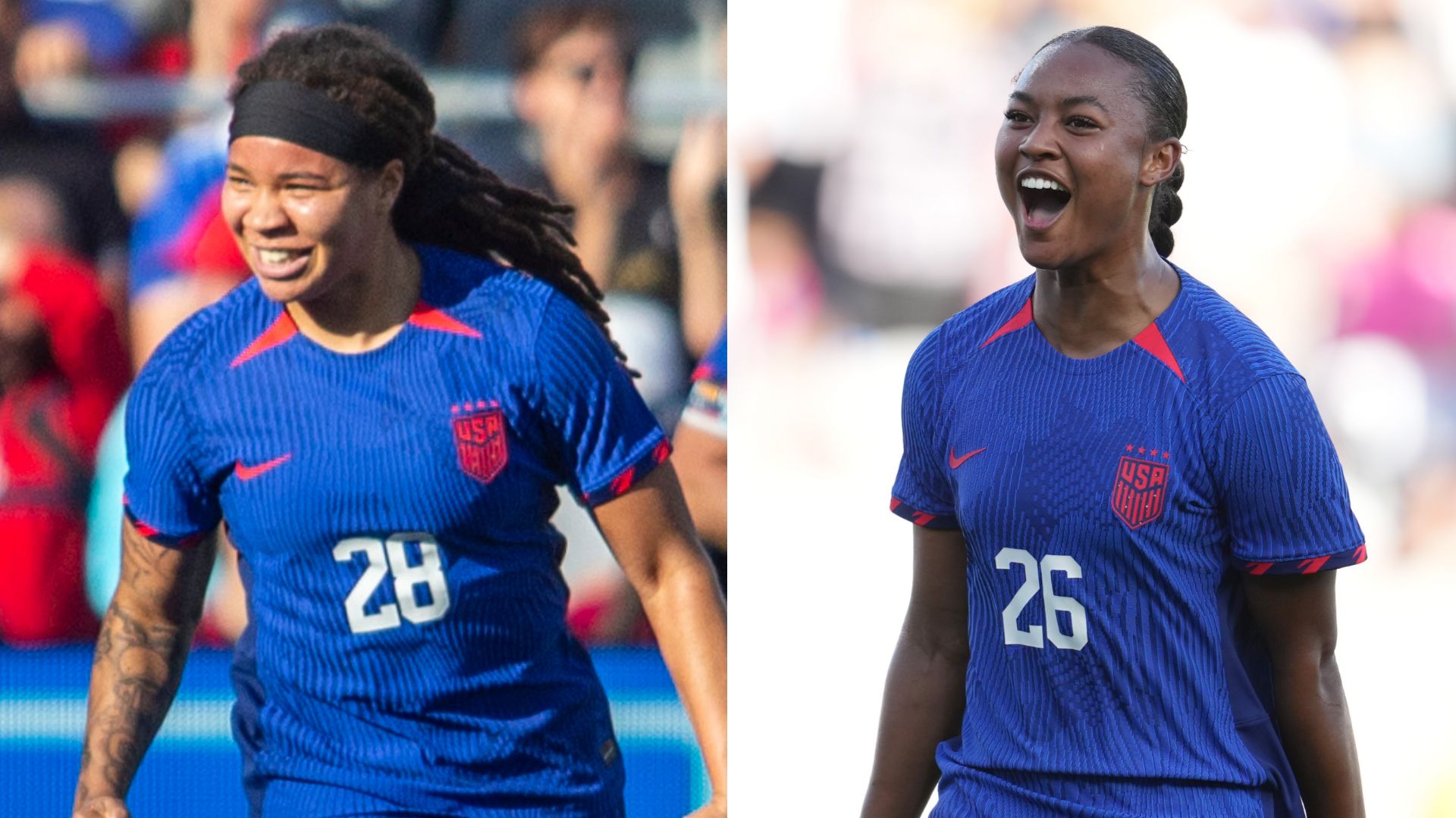 Fishel Shaw split USWNT