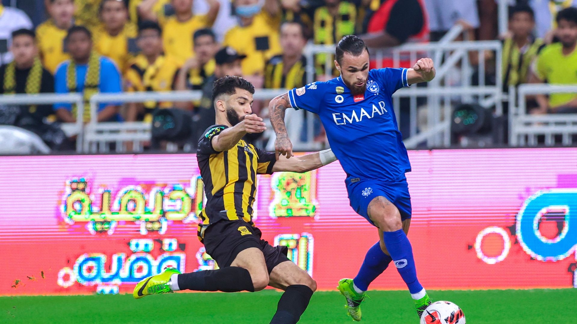 Abdulrahman Al-Aboud - Michael Delgado - hilal - ittihad 2022