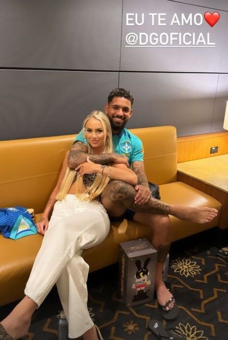 Alisha Lehmann Douglas Luiz Love You Copa 2024