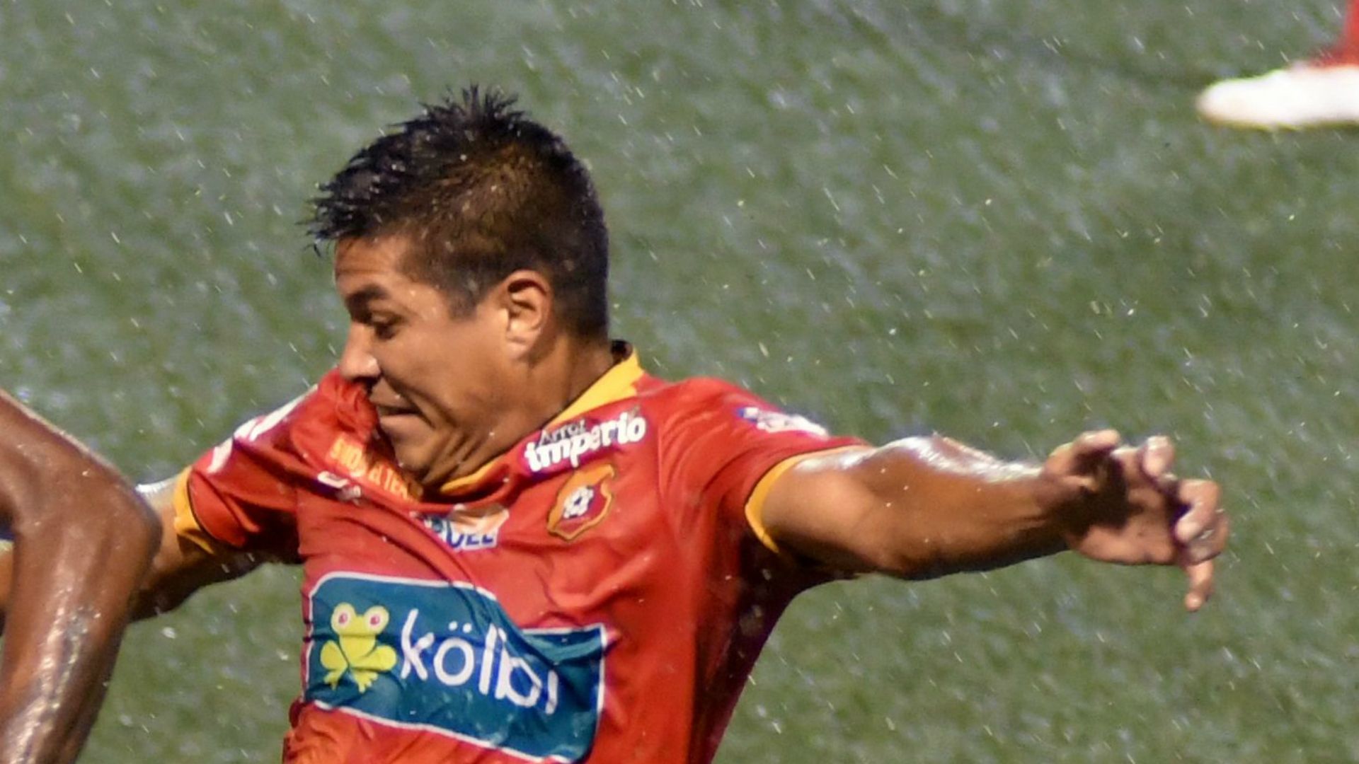 Esteban Granados Herediano v Club Deportivo Universitario Concacaf League football match 22082018