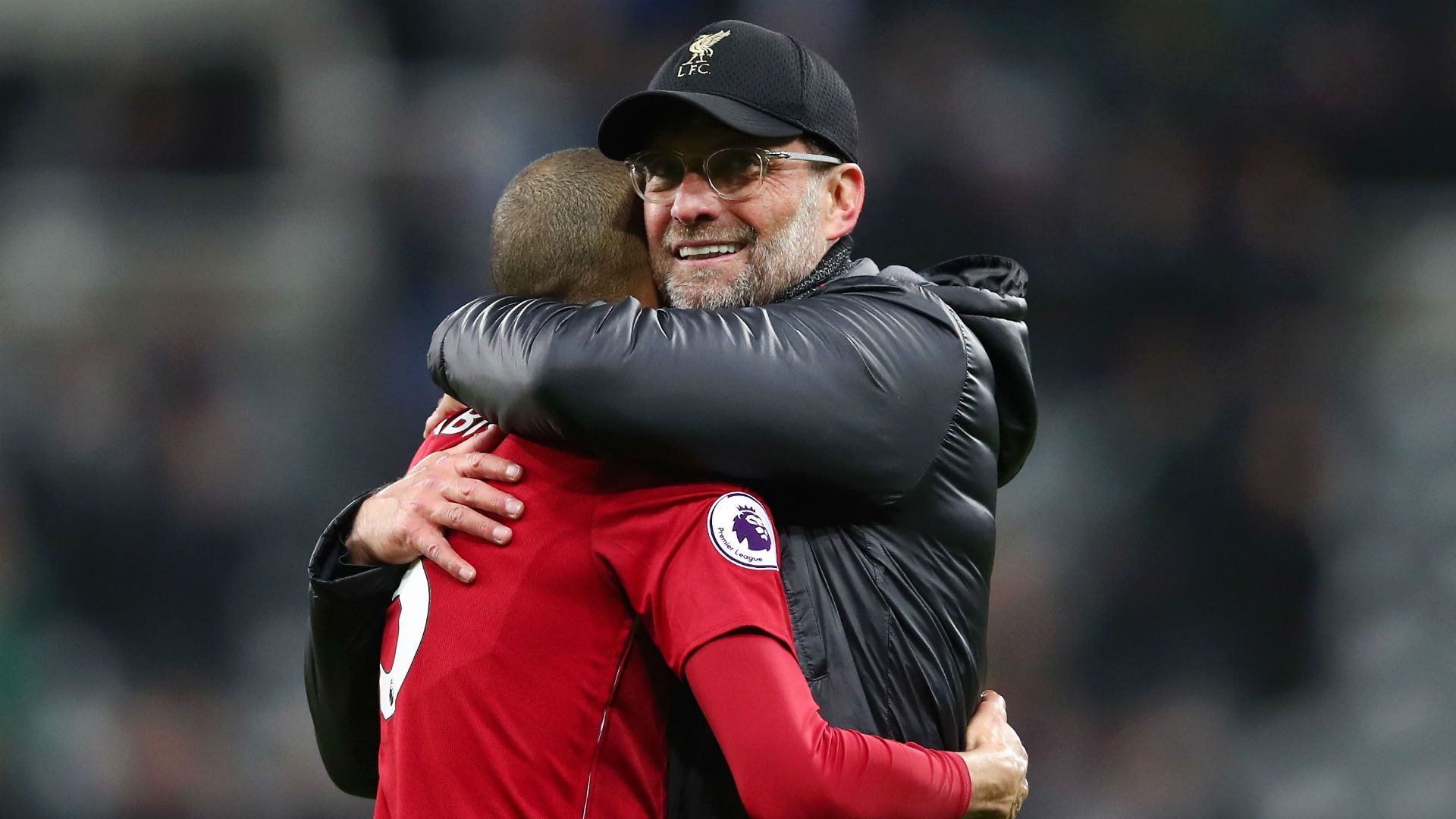 Jurgen Klopp Fabinho Liverpool Newcastle Premier League 2019