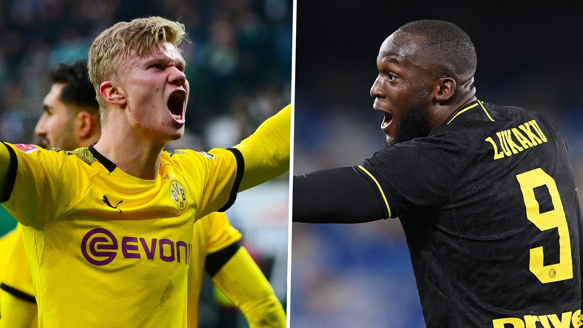 Erling Haaland, Romelu Lukaku