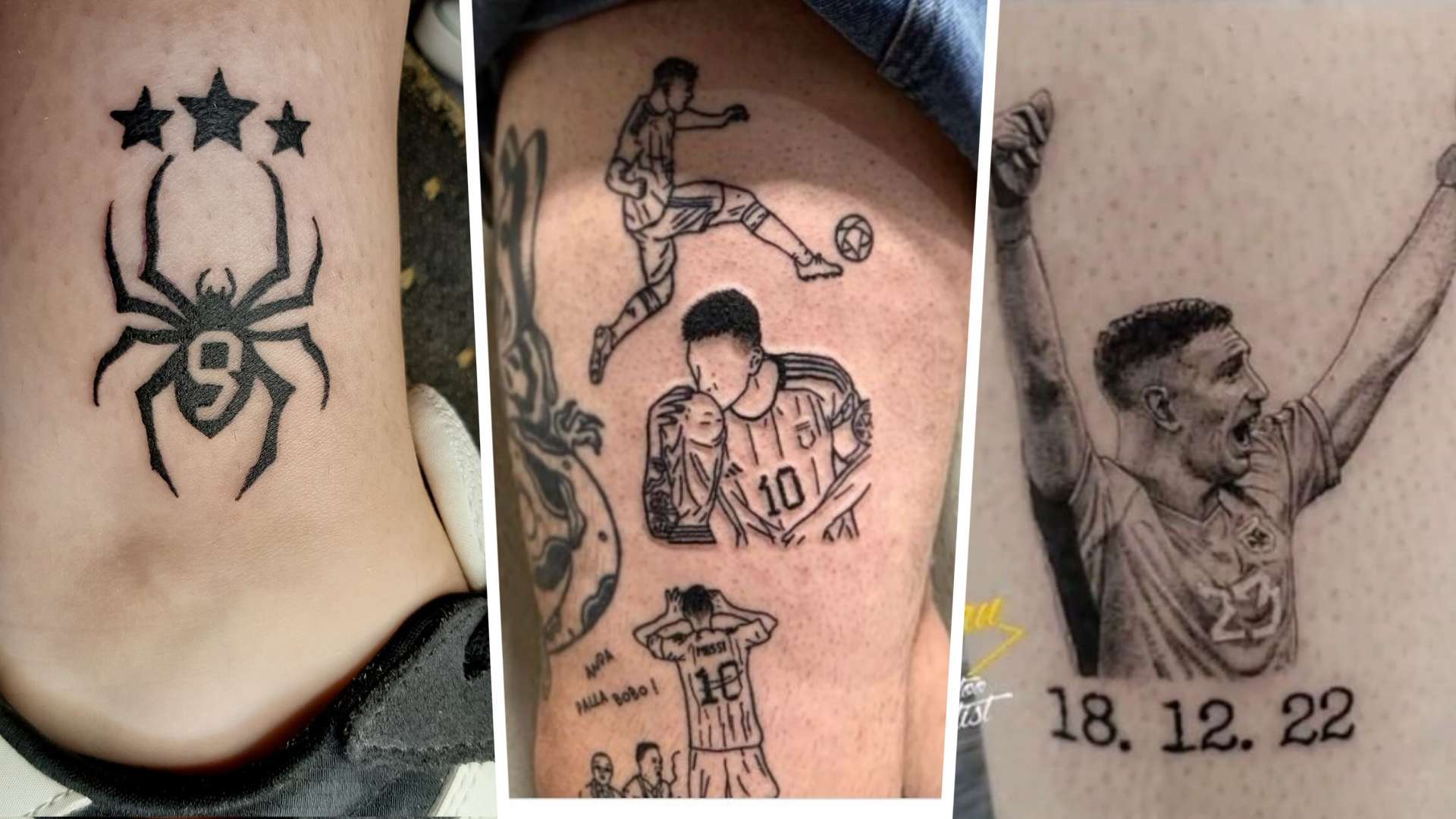 tatuajes seleccion argentina messi campeon del mundo