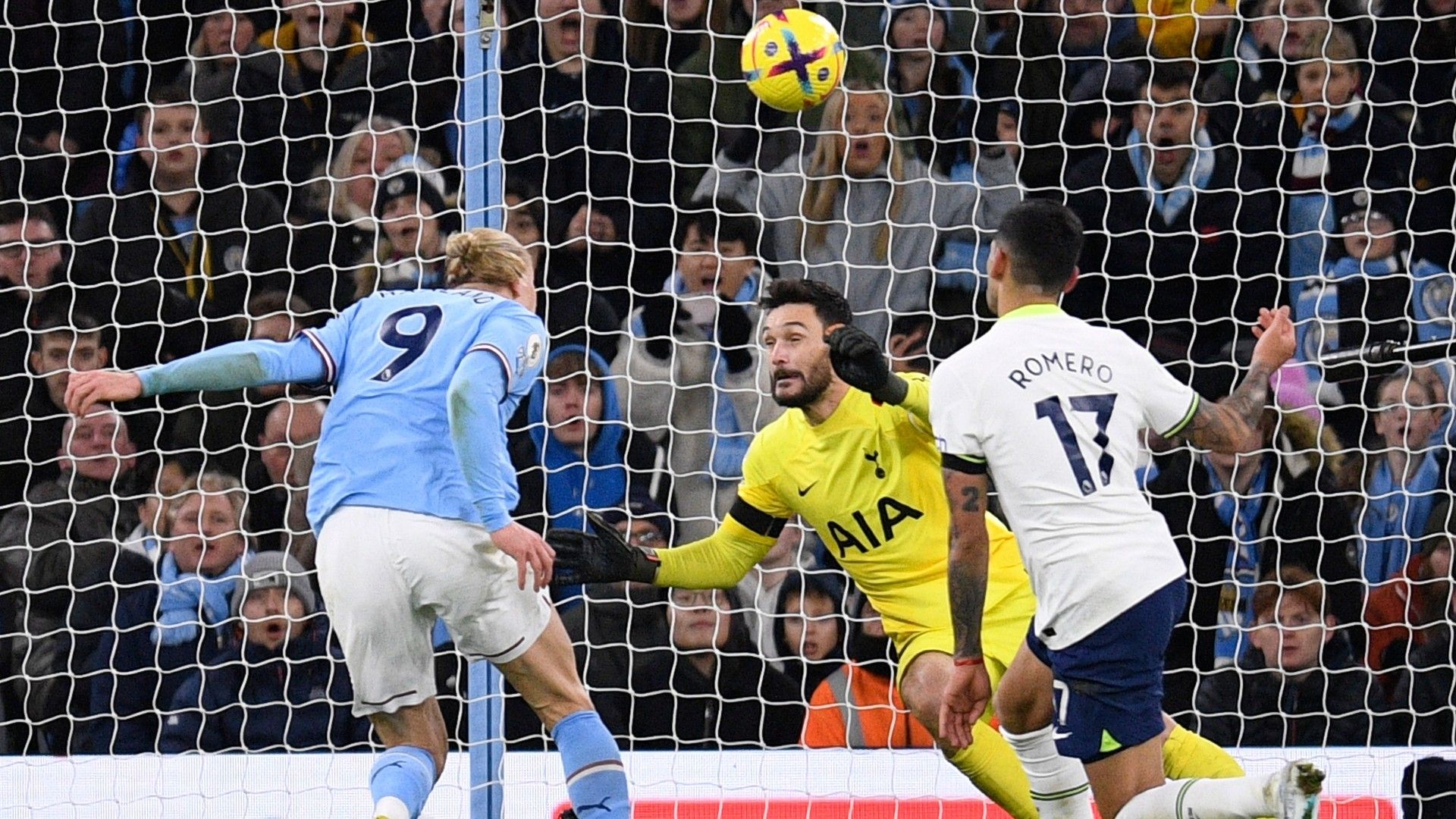 Erling Haaland Manchester City Tottenham 2022-23