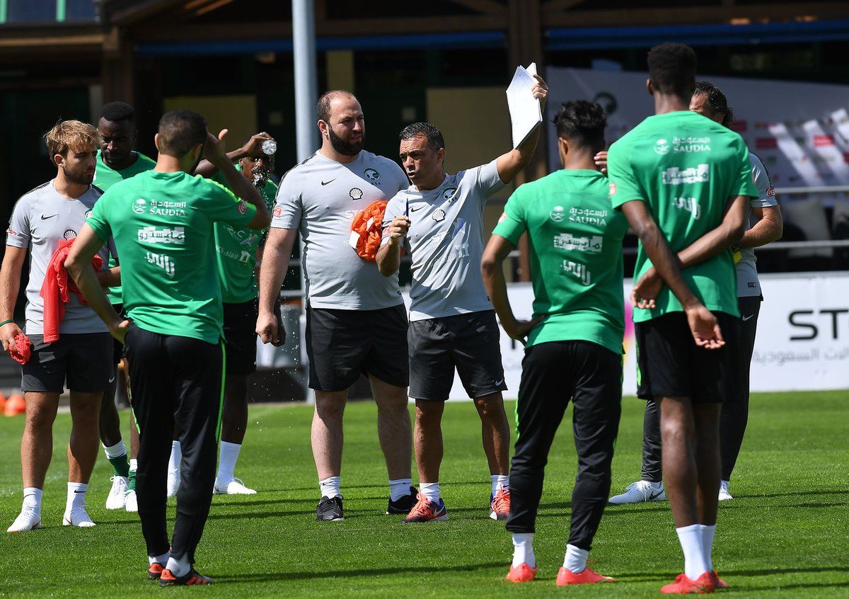 المنتخب السعودي - تدريبات