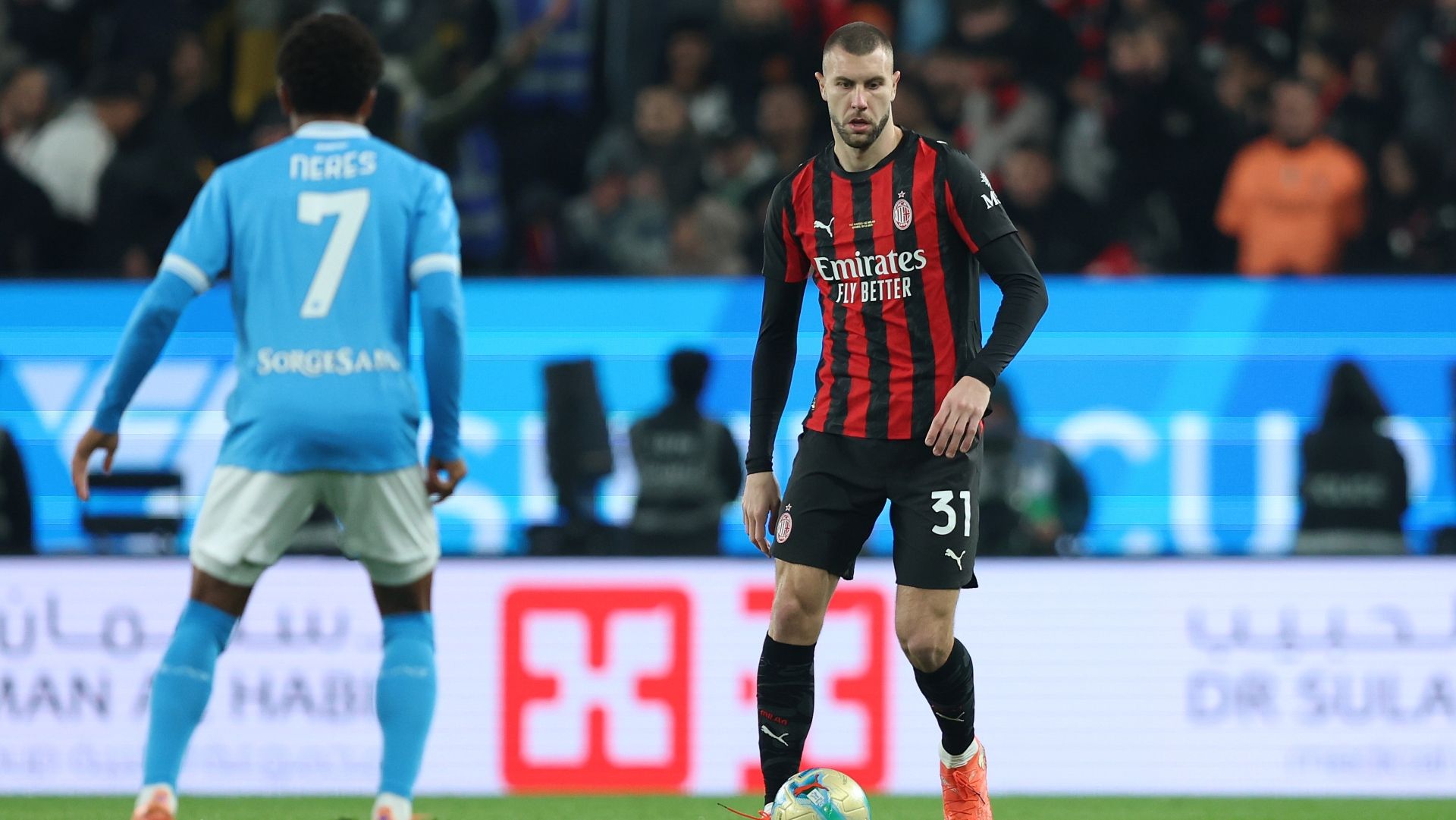 Pavlovic Napoli Milan Italian Super Cup