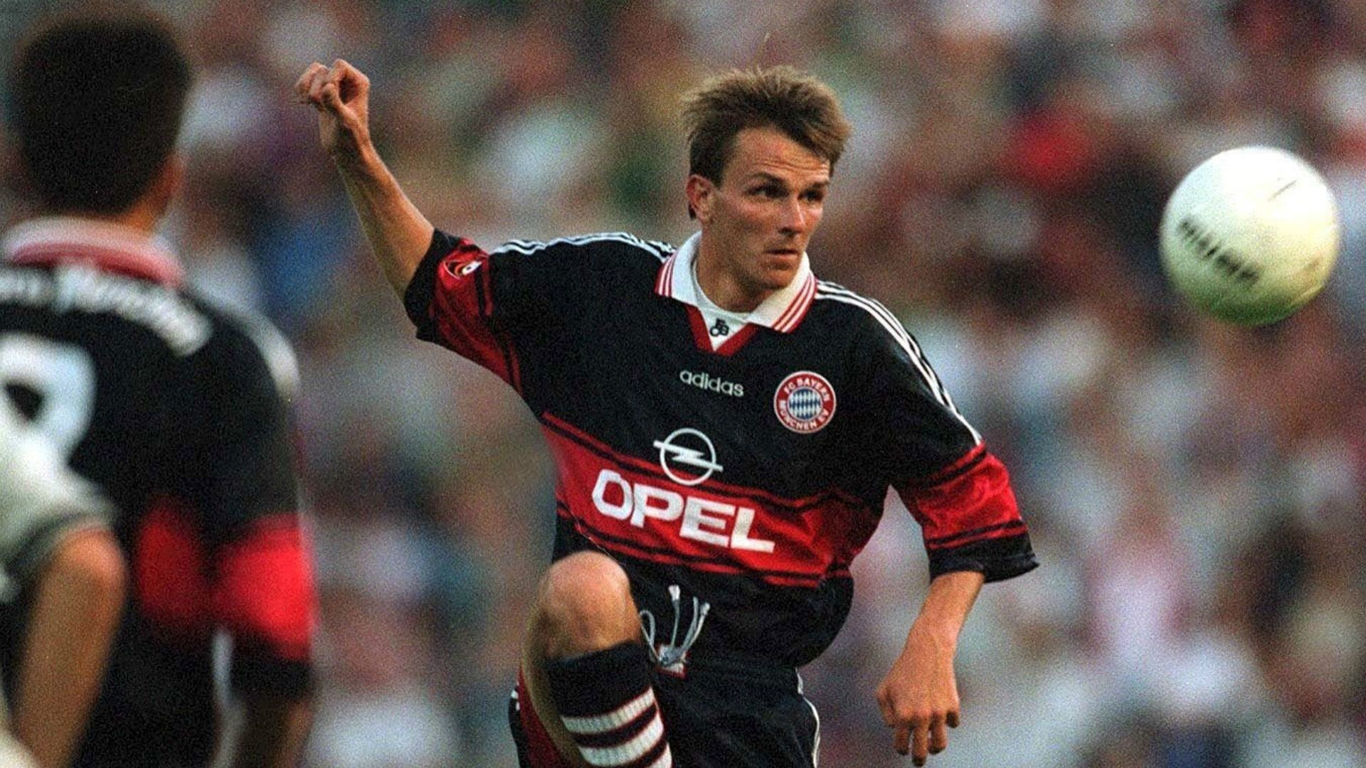 Dietmar Hamann FC Bayern Muenchen v Borussia Moenchenglabach Bundesliga 08061997