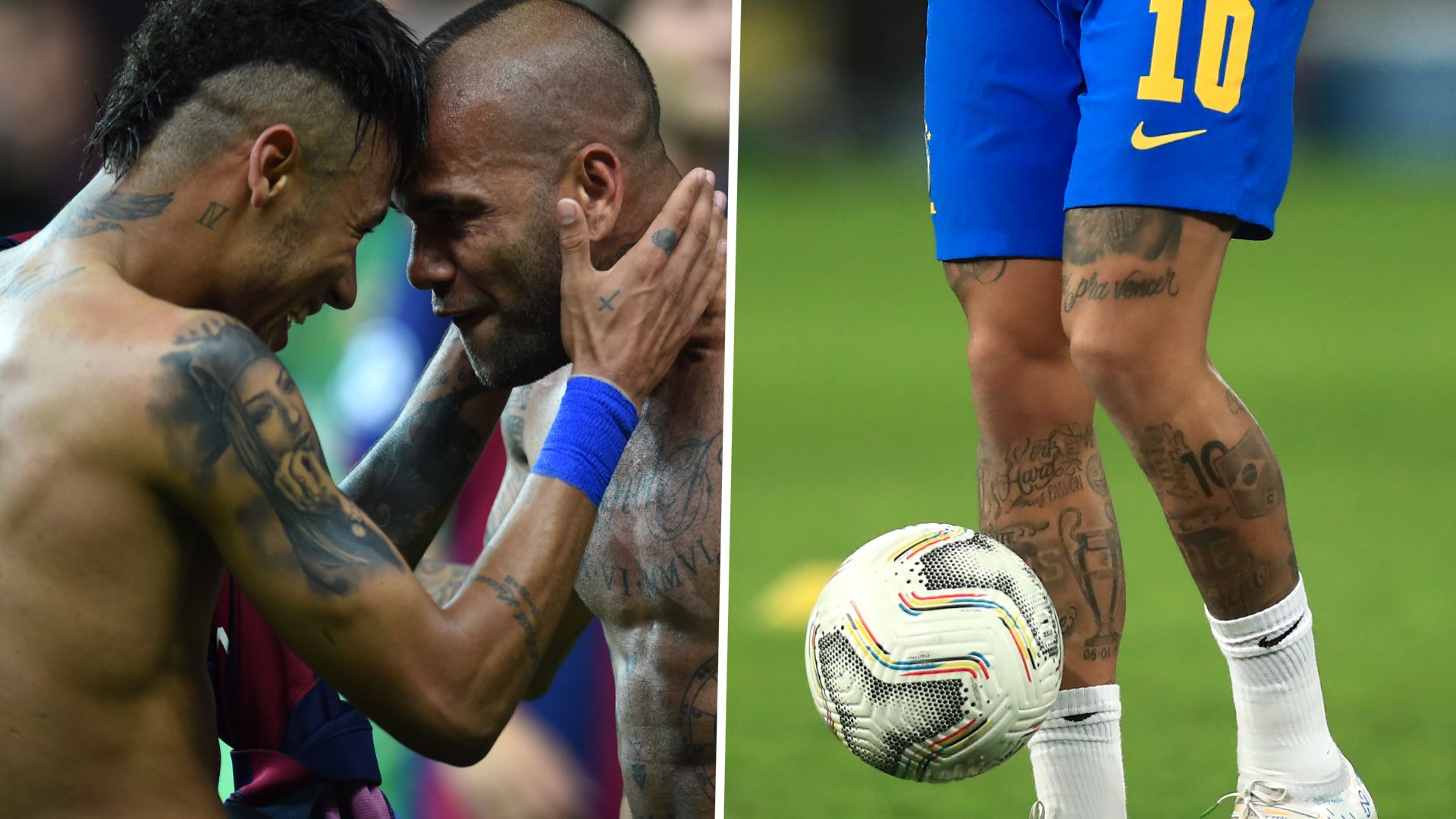 Neymar tattoo