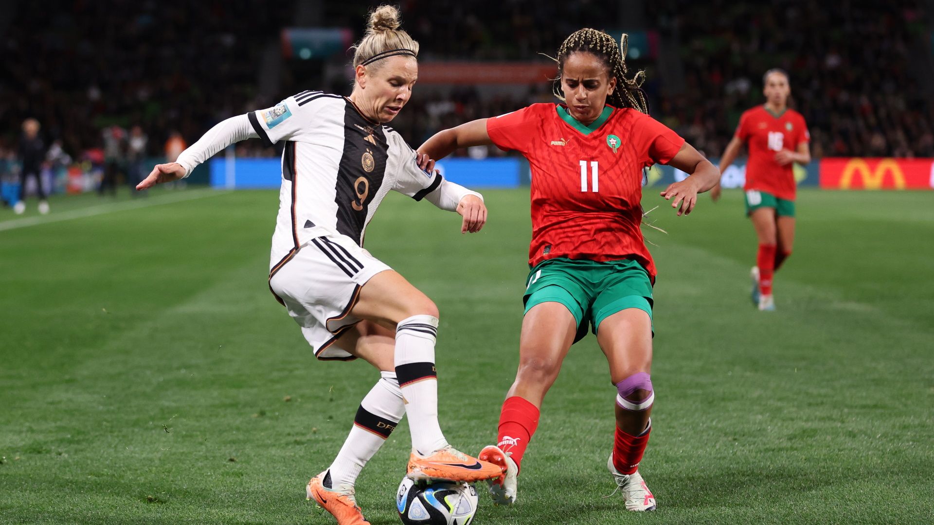 Svenja Huth & Fatima Tagnaout, Germany vs Morocco