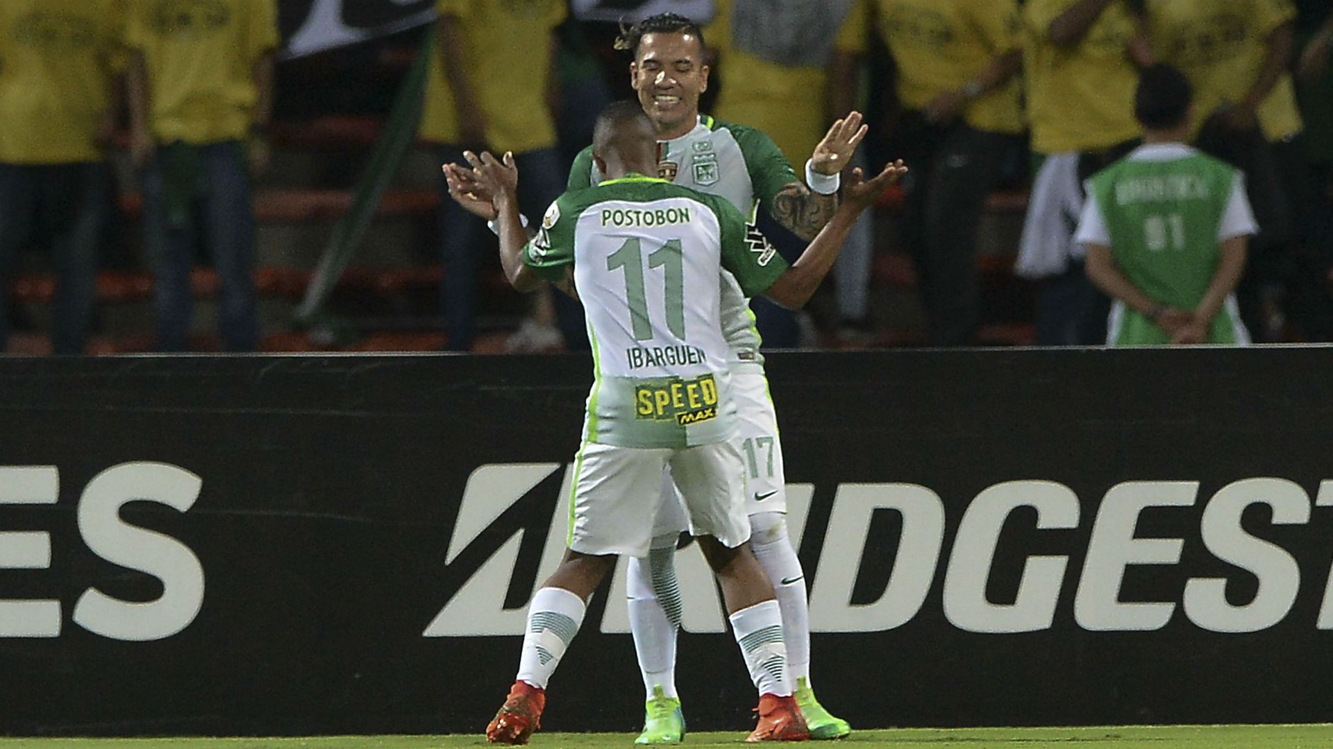 Atlético Nacional gol Dayro Moreno vs Barcelona Copa Libertadores
