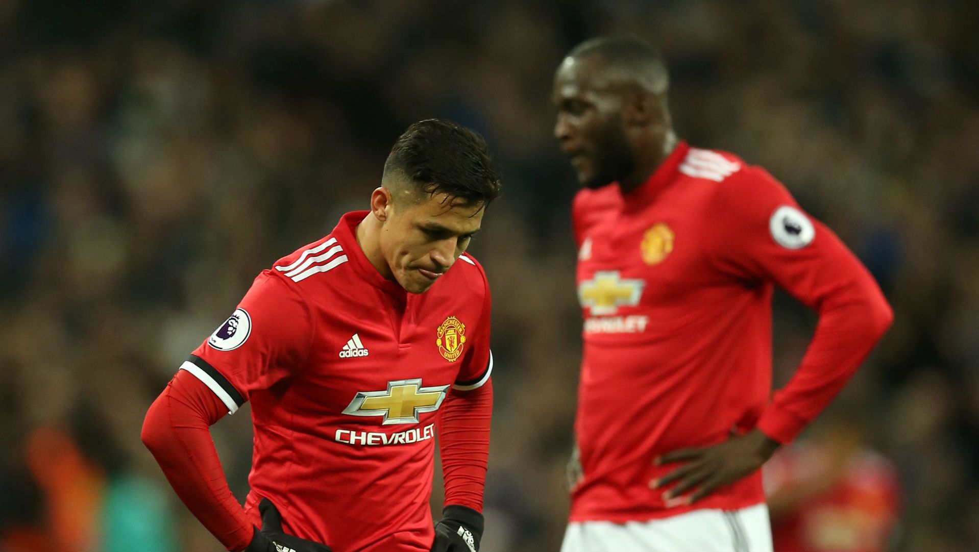 310118 Romelu Lukaku Alexis Sánchez Tottenham Manchester United