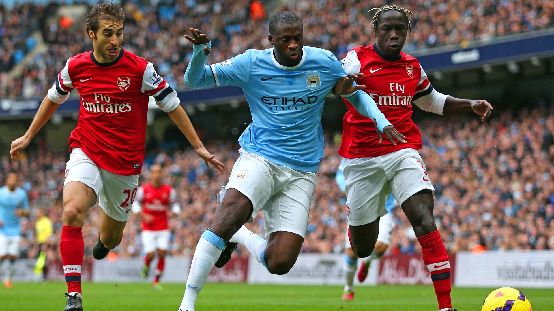 Yaya Toure Manchester City Arsenal 14122013 Premier League