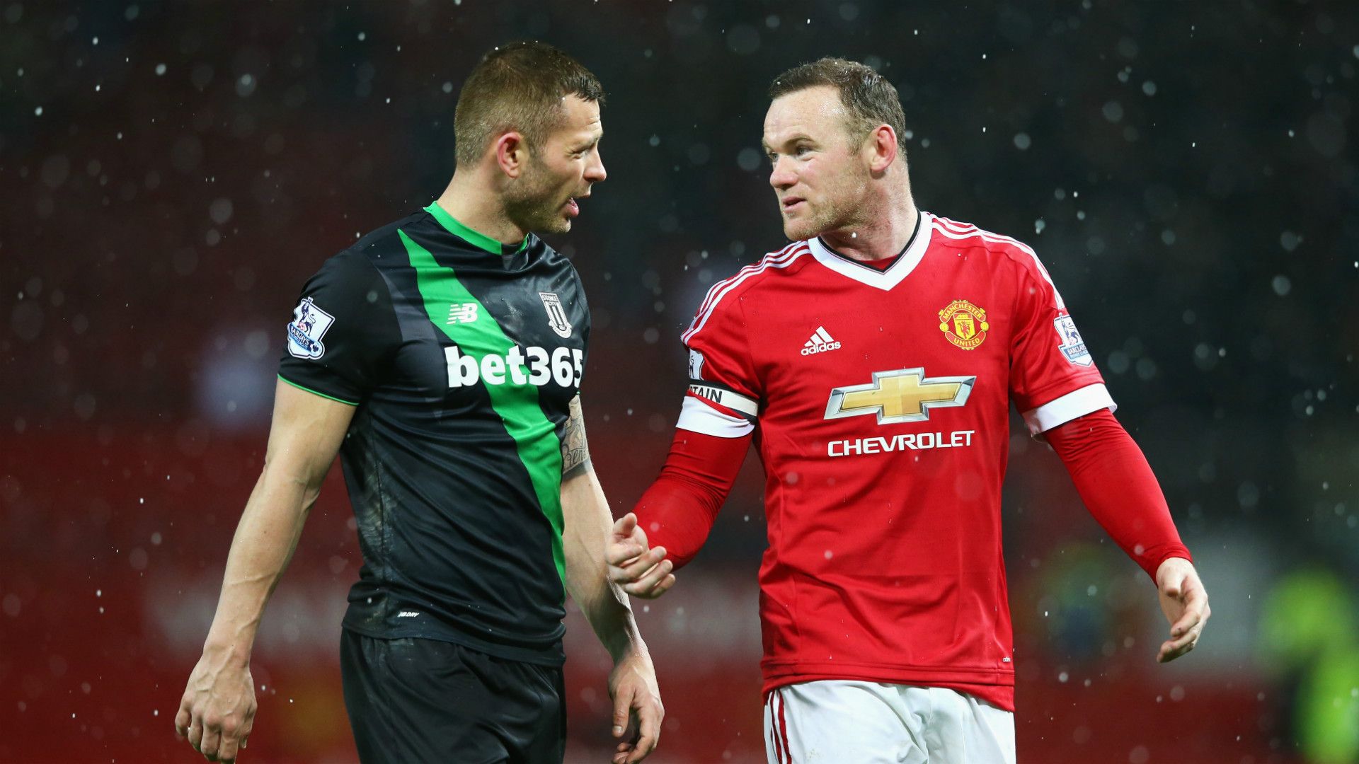 Wayne Rooney Phil Bardsley
