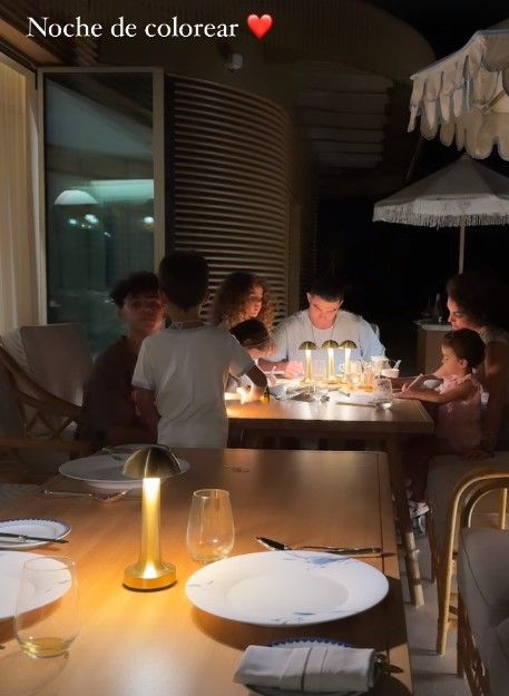 Georgina Rodriguez Cristiano Ronaldo family restaurant 2024