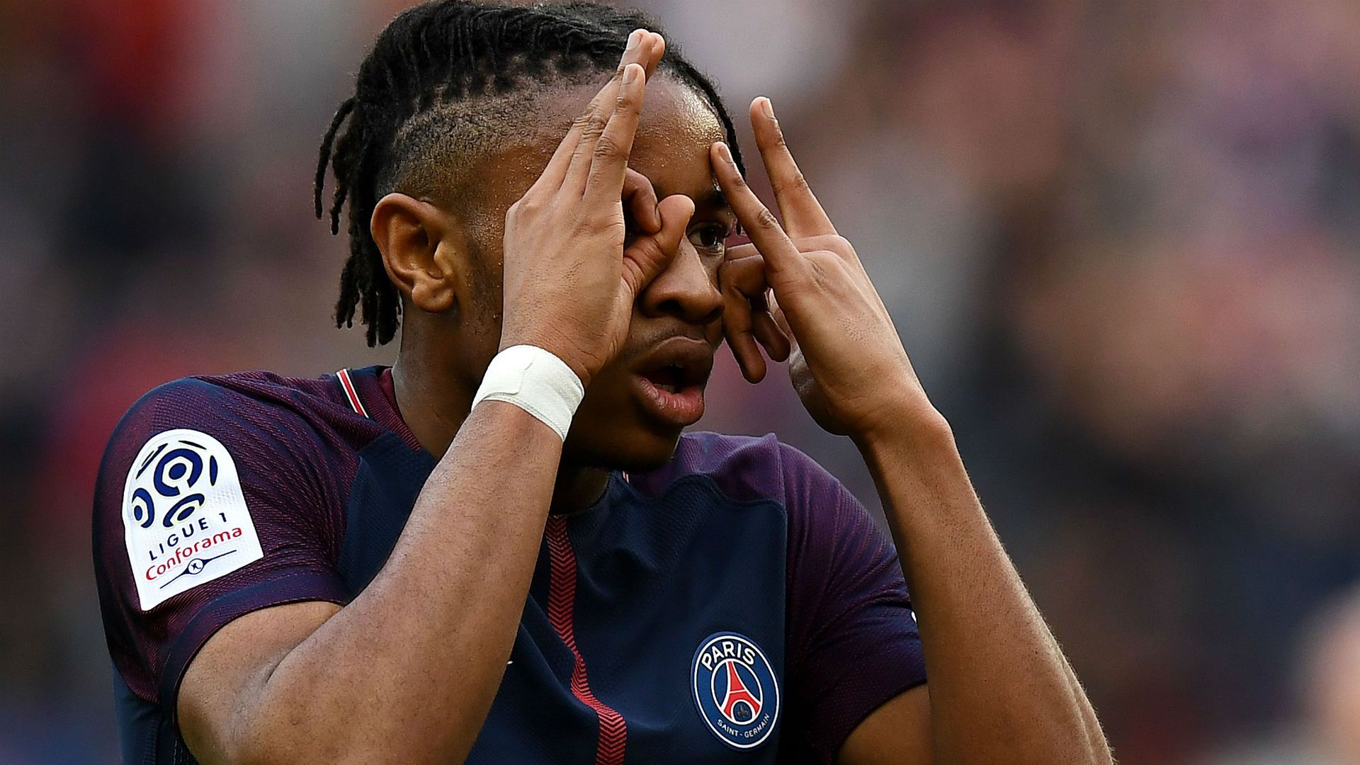 Christopher Nkunku PSG Metz Ligue 1 10032018