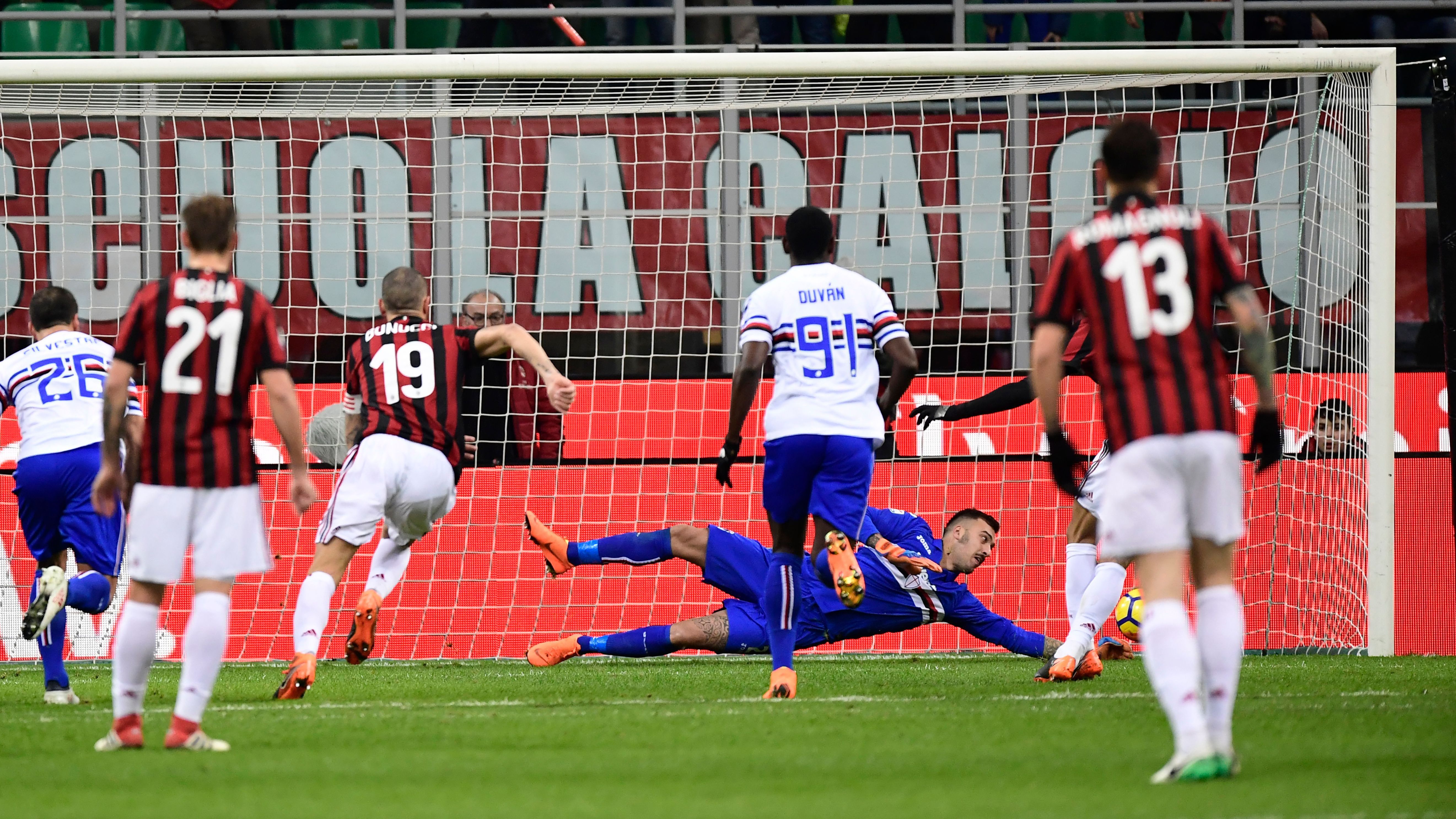 Viviano Rodriguez Milan Sampdoria