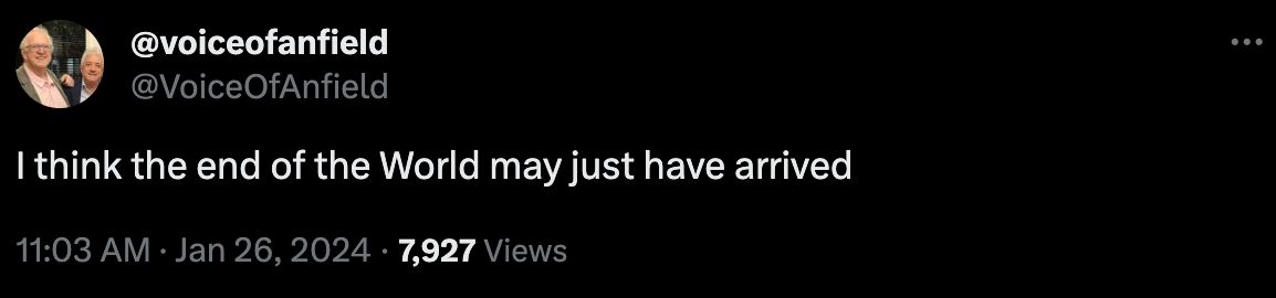 Jurgen Klopp Liverpool fans react 9