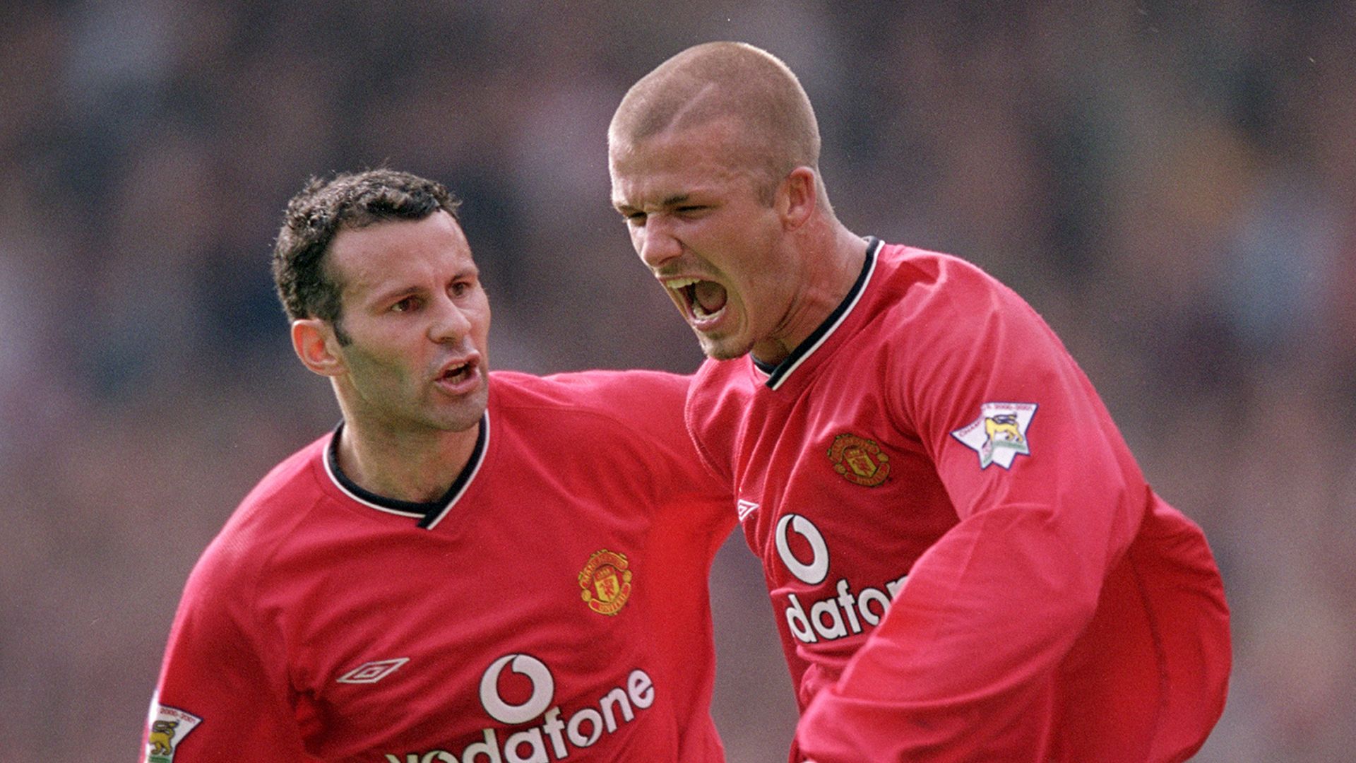 David Beckham Ryan Giggs Manchester United